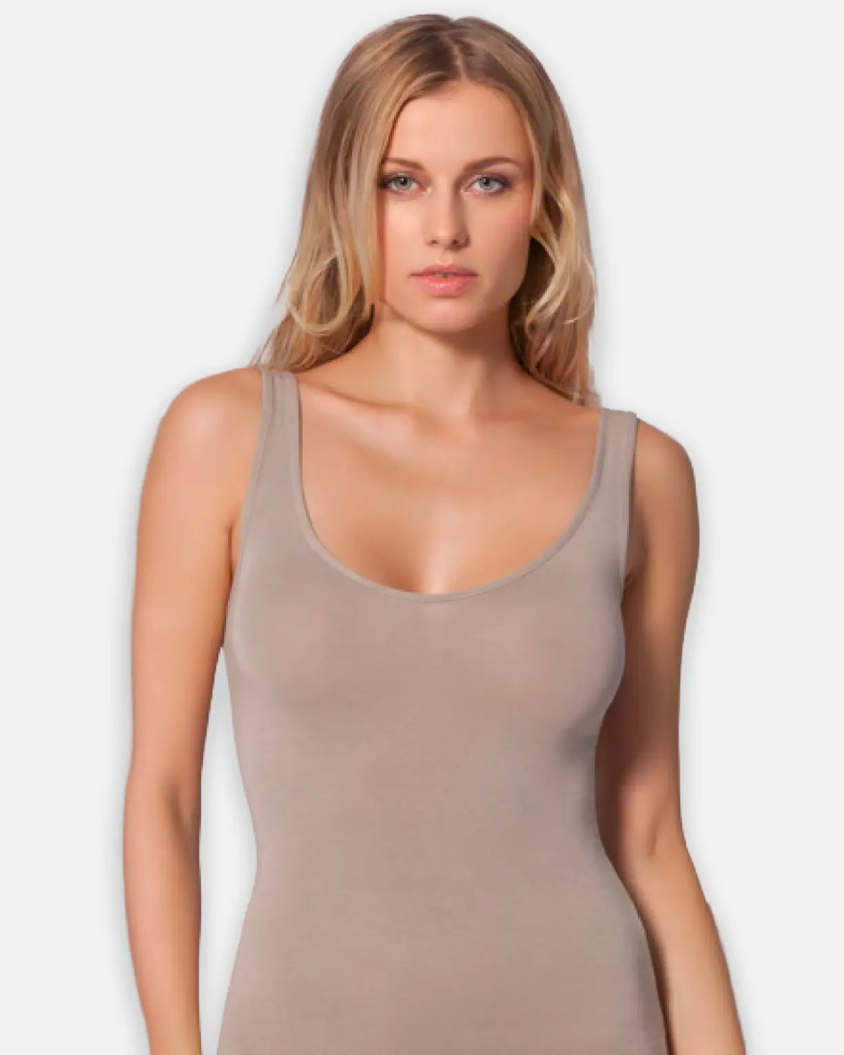 Canottiera a spalla larga con in micromodal Egi 1131