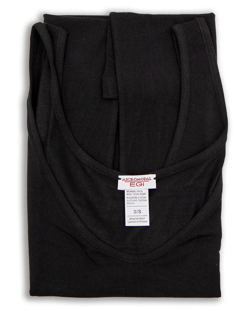 Canottiera a spalla larga con in micromodal Egi 1131