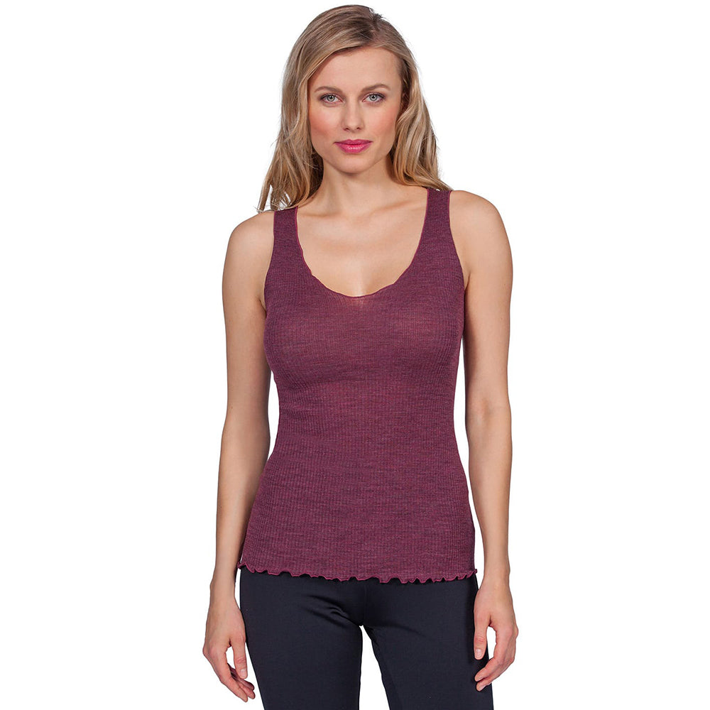 Art 1492 Egi Canotta Lana Seta Egi Canotta Seta Pizzo Canotta