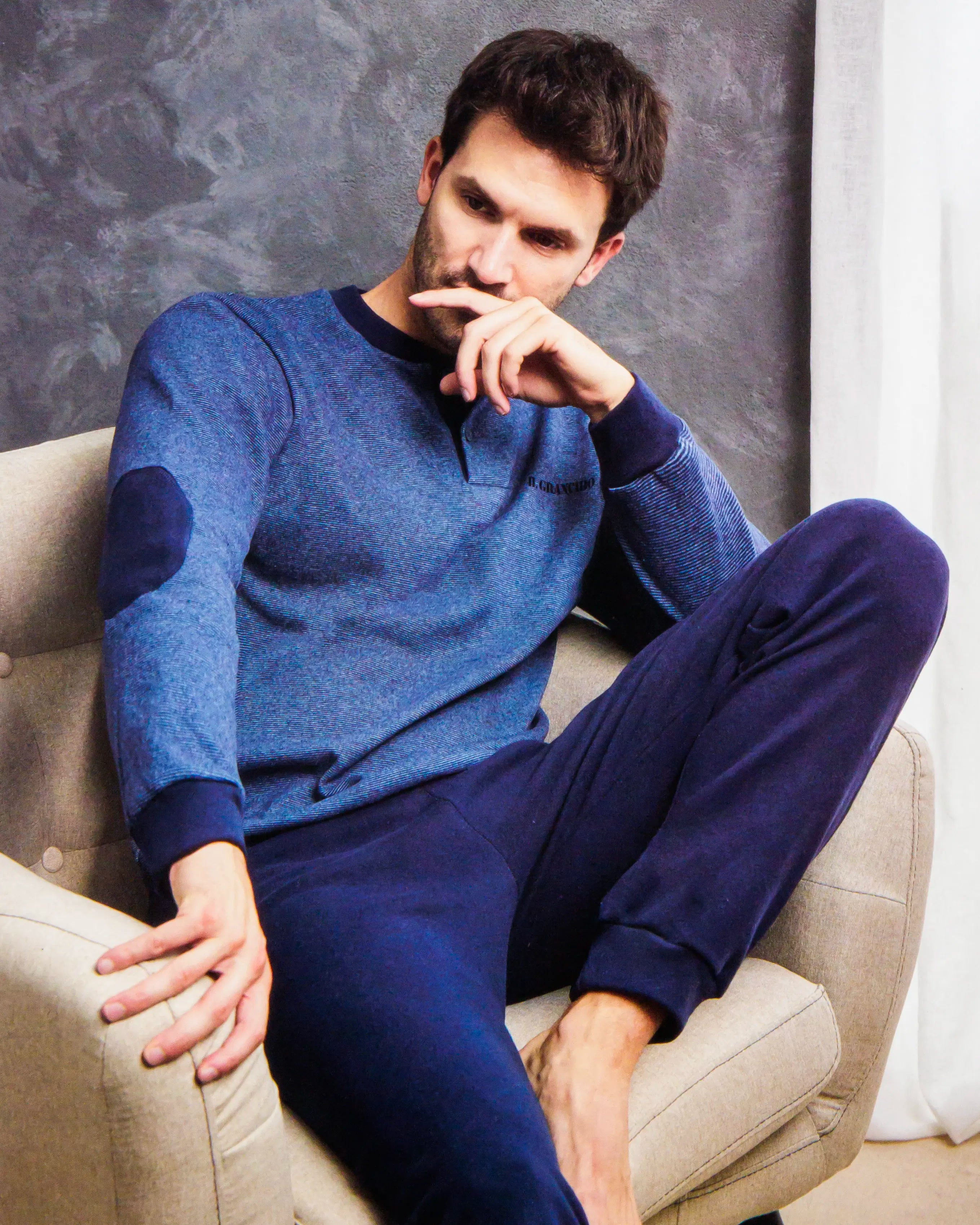 Pigiama da uomo in punto milano Il Granchio GP2103