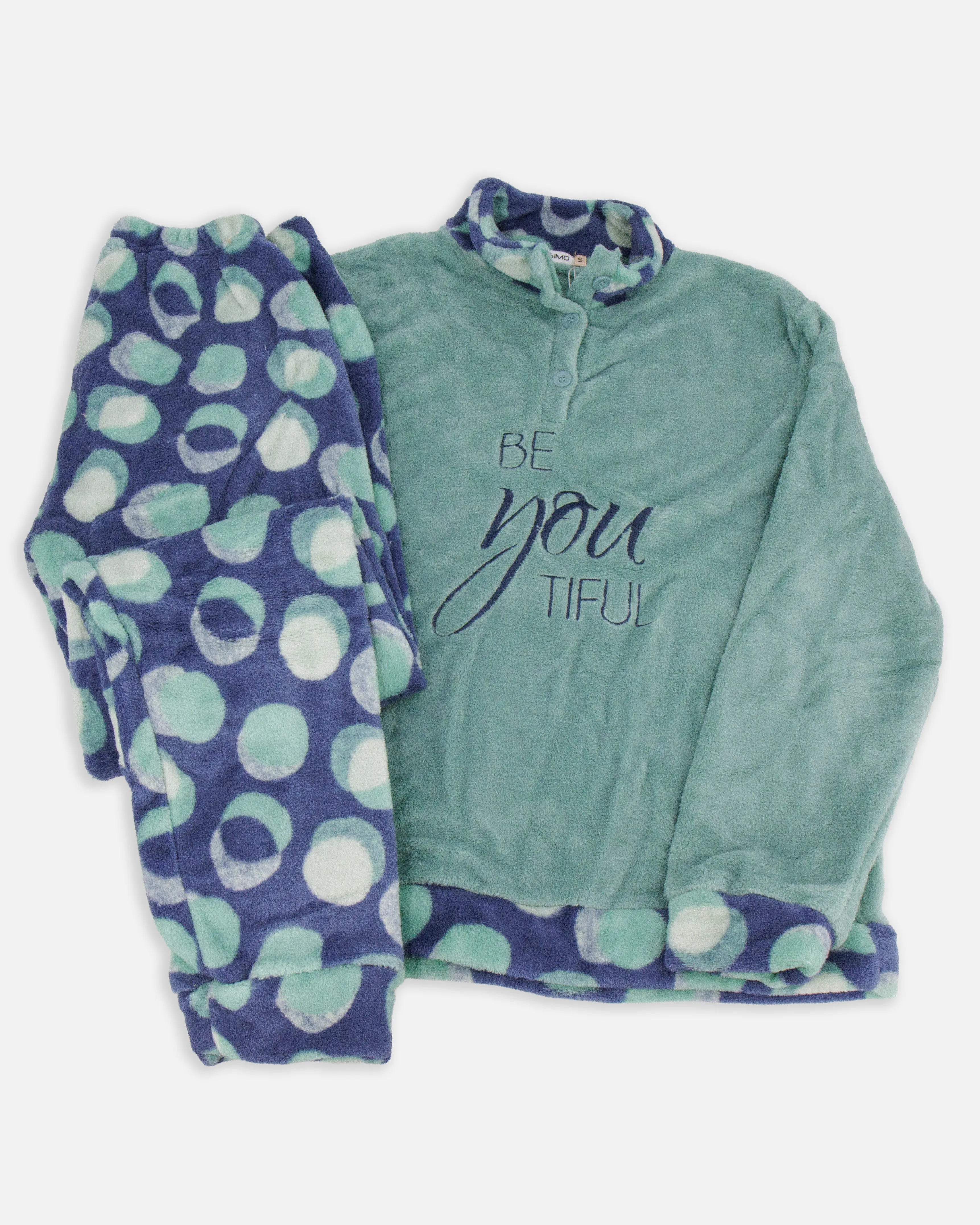 Pigiama in Coral Fleece Kissimo 25D23003