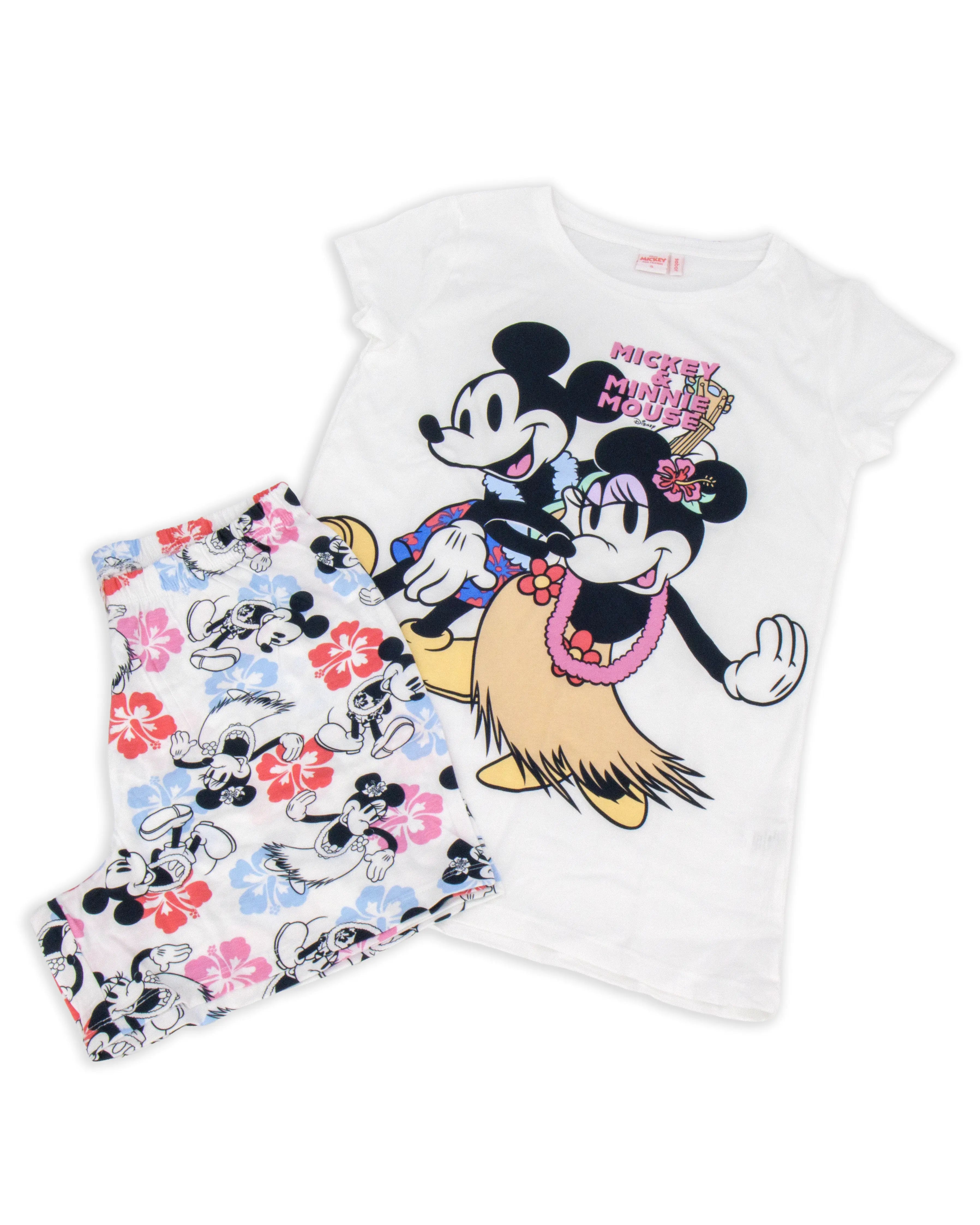 Pigiama corto da donna in cotone Sabor DYD3942 "Mikey"