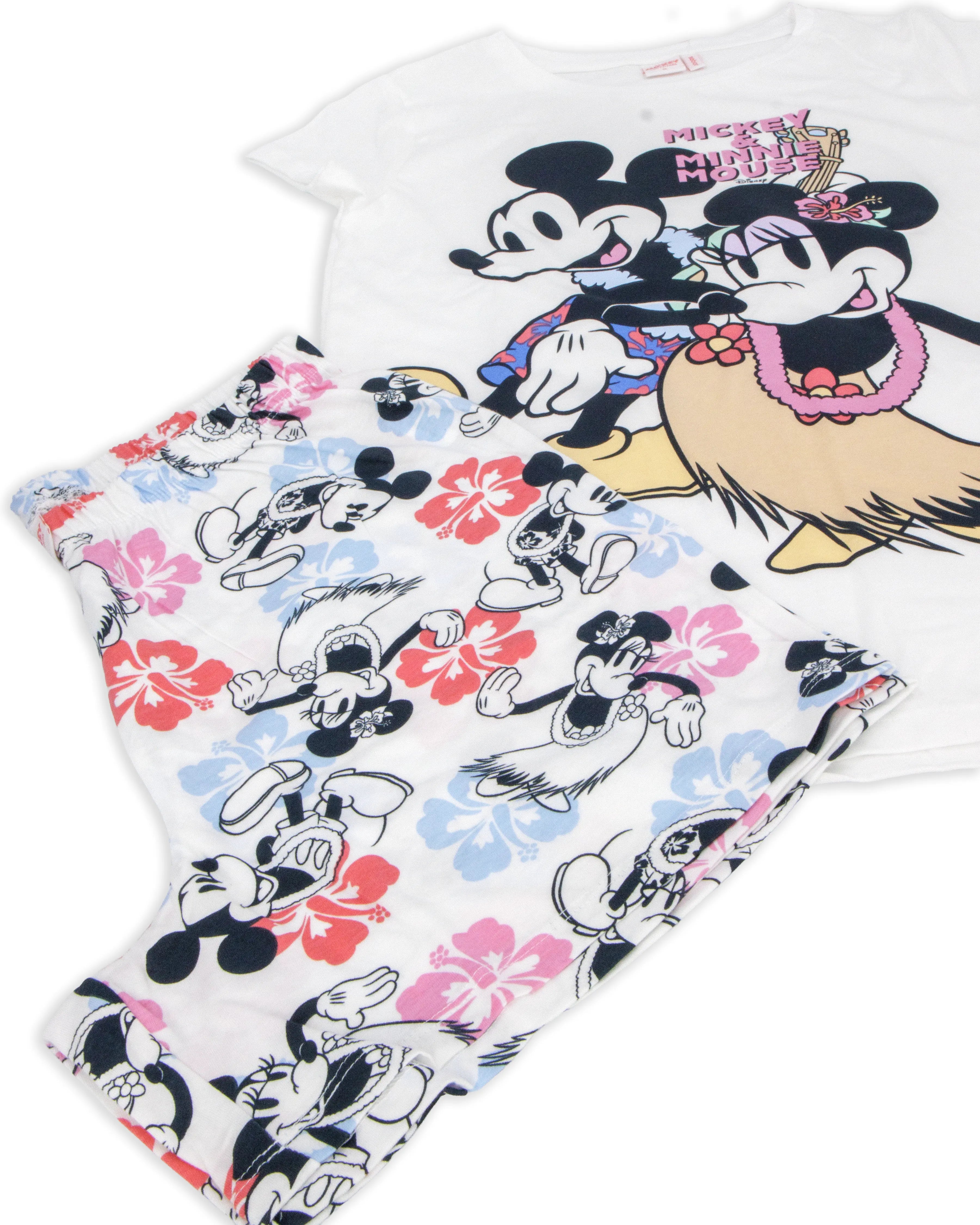 Pigiama corto da donna in cotone Sabor DYD3942 "Mikey"