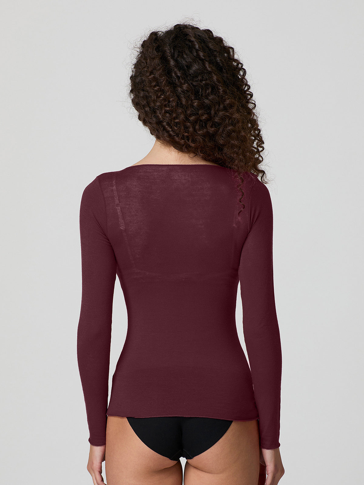 Maglia manica lunga in modal e cashmere Jadea 4064