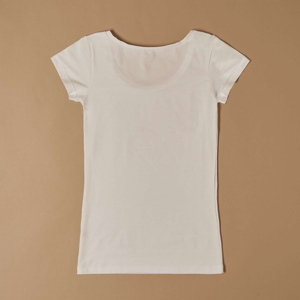 T-shirt scollo tondo in cotone modal Jadea 4181