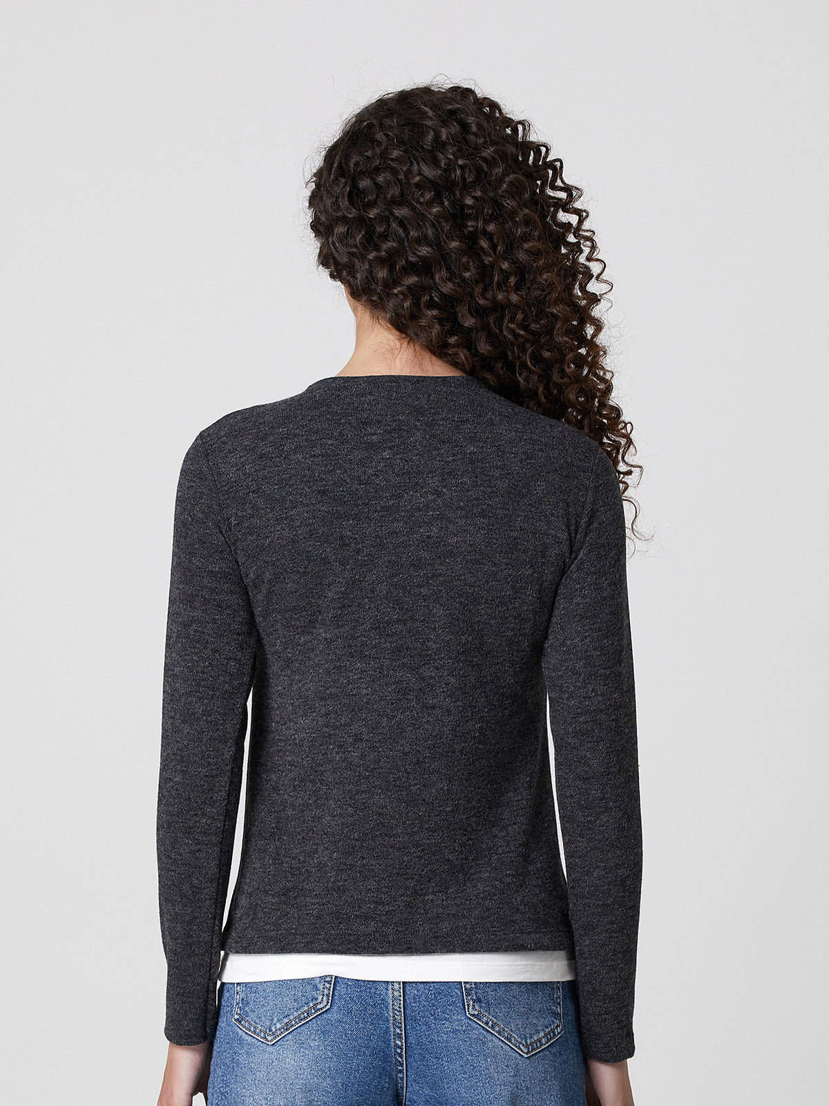 Maglia a manica lunga con inserti a contrasto Jadea 4862