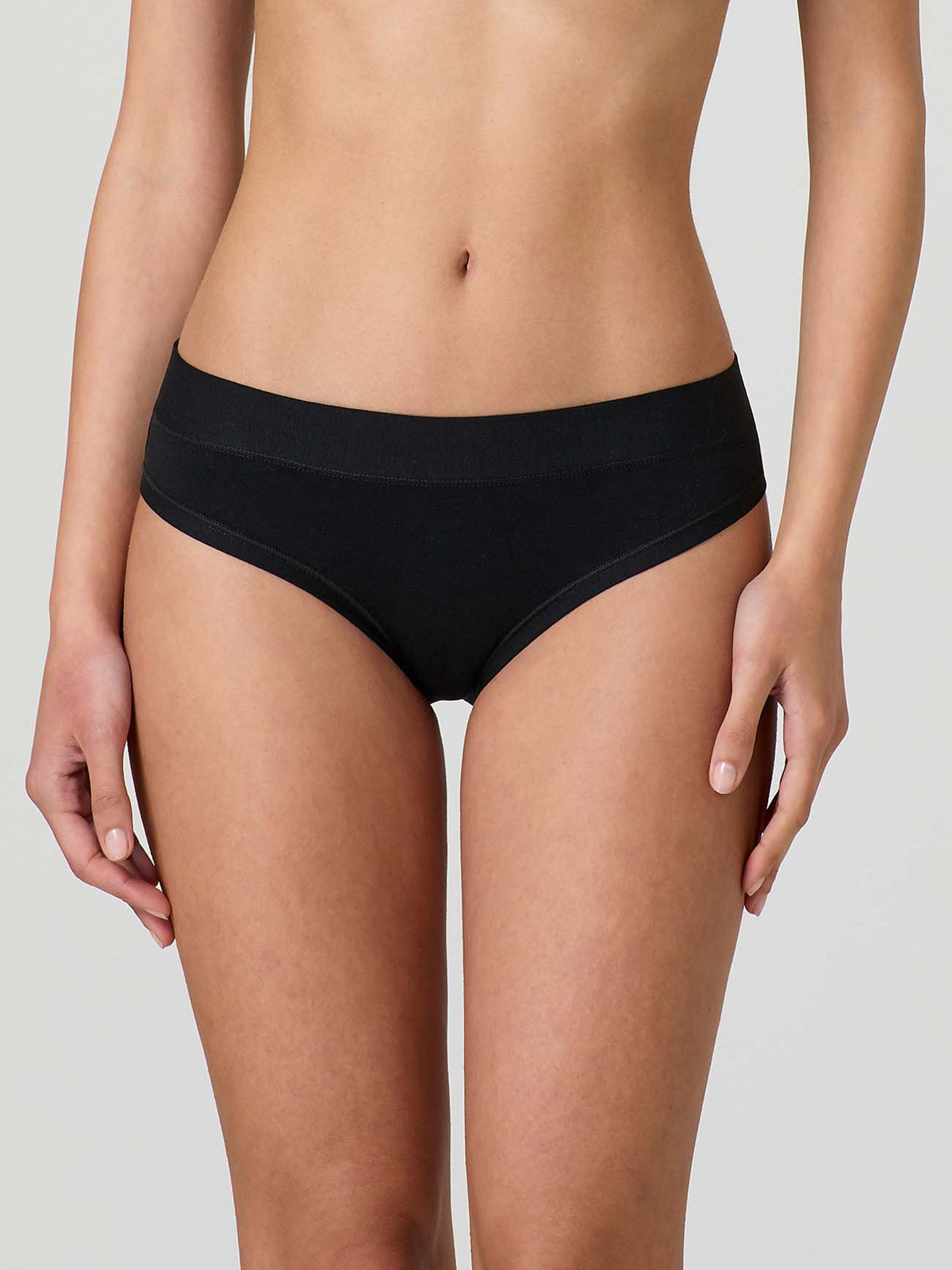 Slip con fasca alta in cotone e modal Jadea 503