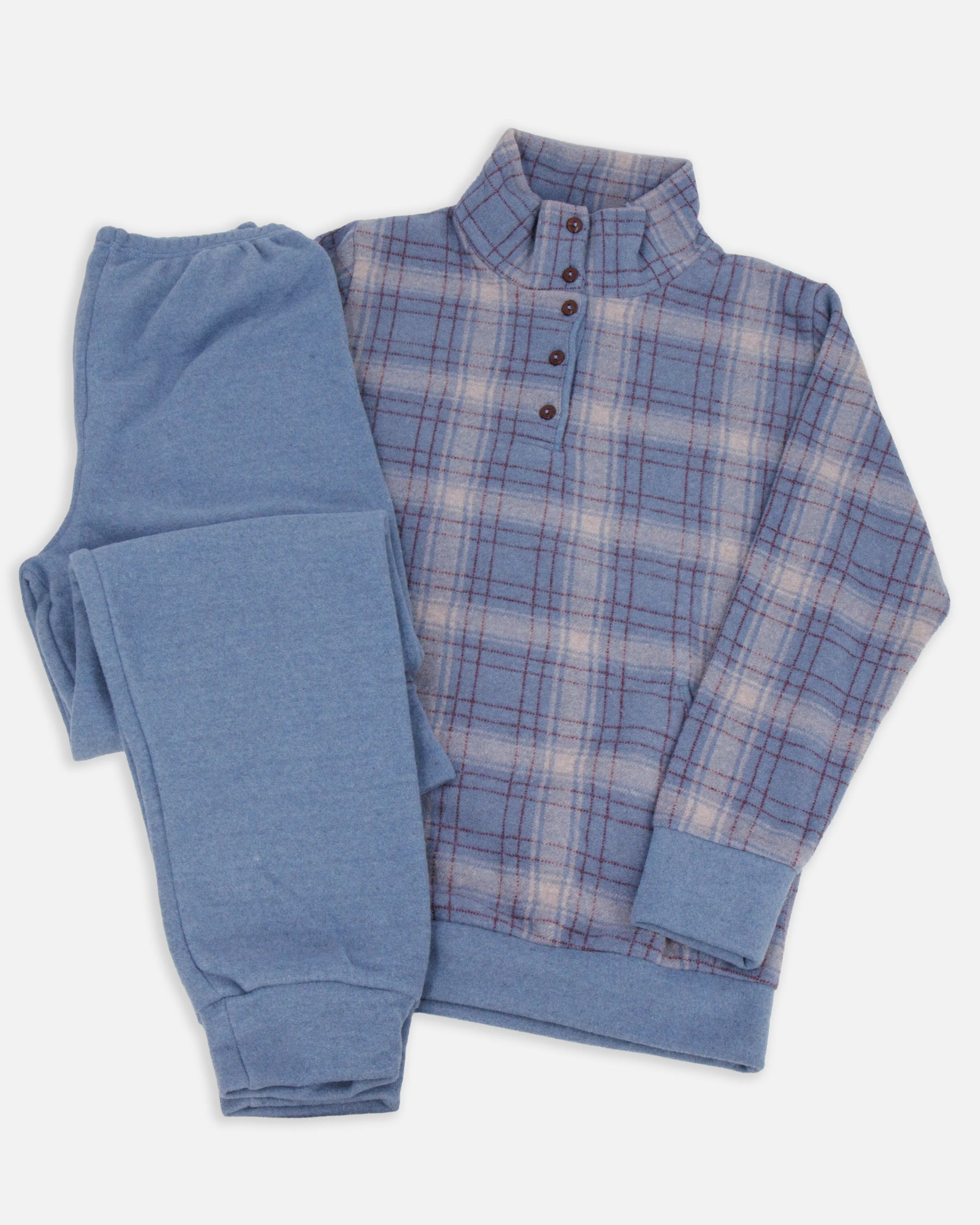 Pigiama da donna in punto milano a collo alto Gary 5141