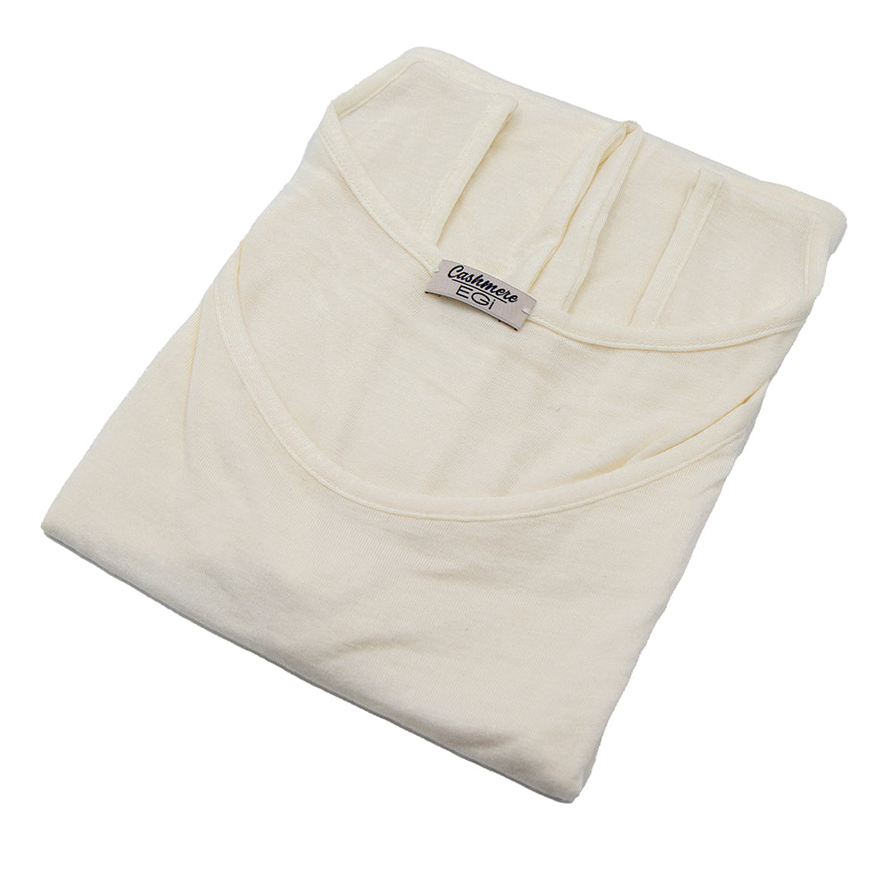 Canottiera a spalla larga in modal e cashmere Egi 5219