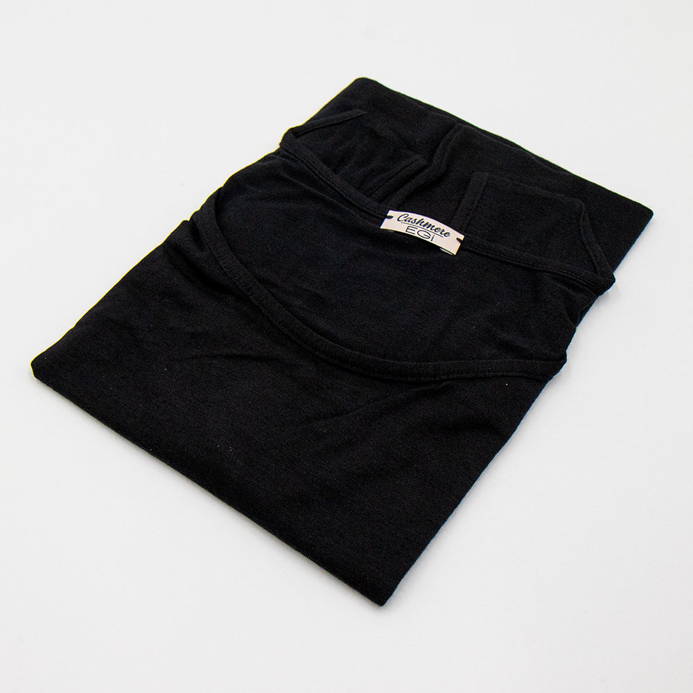 Canottiera a spalla larga in modal e cashmere Egi 5219