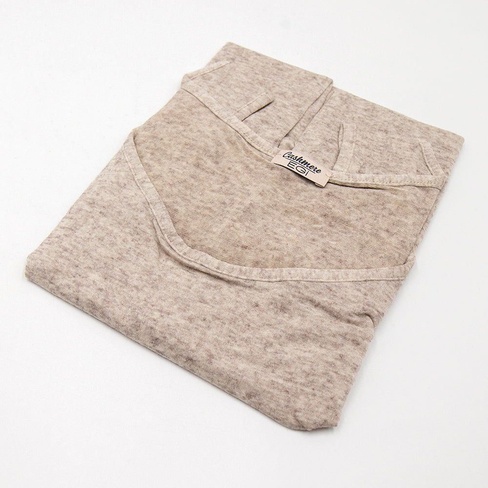 Canottiera a spalla larga in modal e cashmere Egi 5219