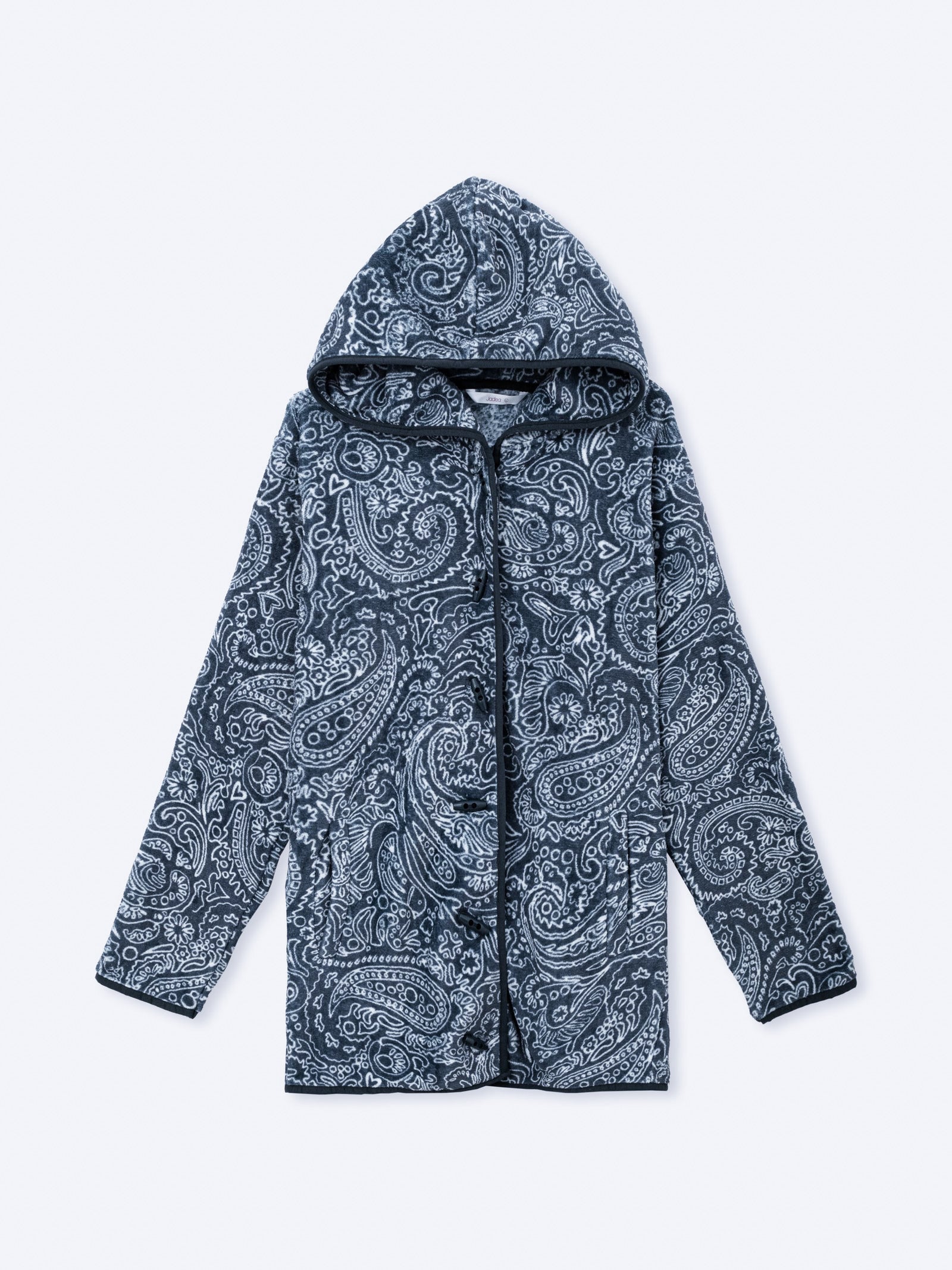 Giacca in coral fleece a fantasia Jadea 5243