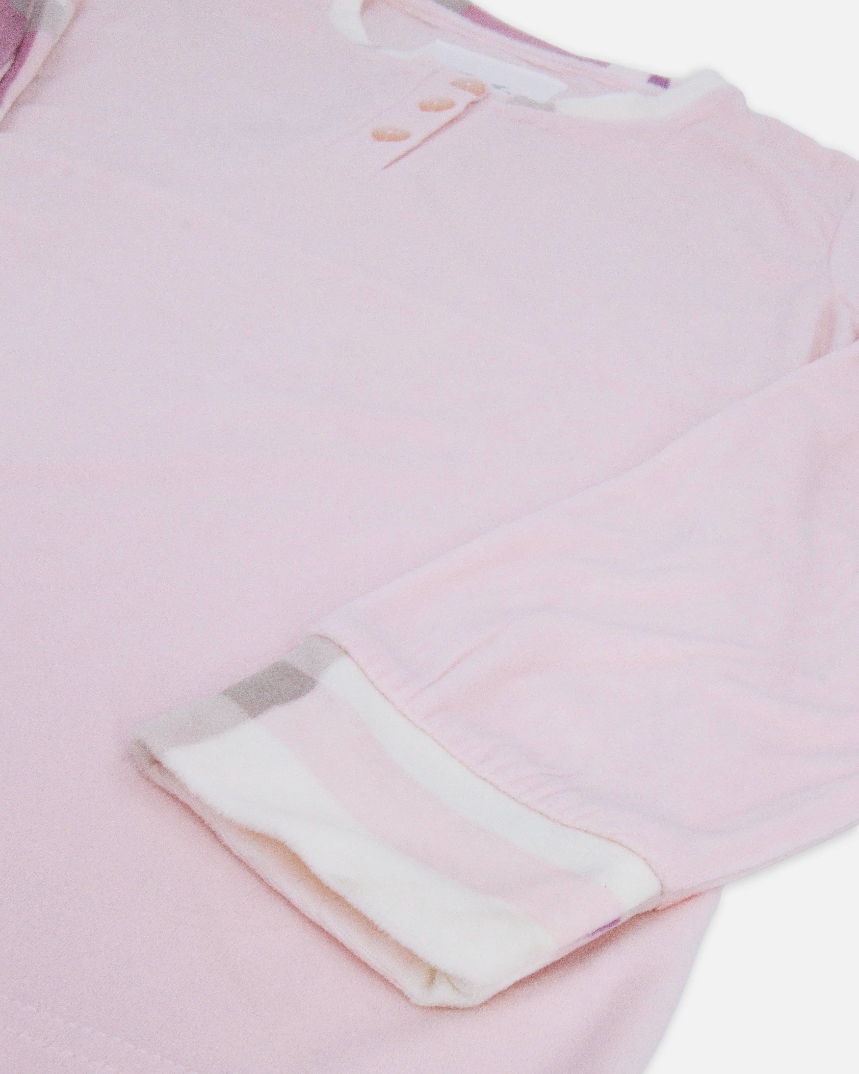 Pigiama lungo da donna in micro coral Infiore 652866