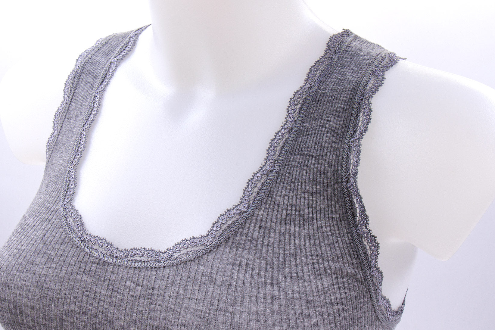 Canottiera a spalla larga in modal e cashmere Egi 5111