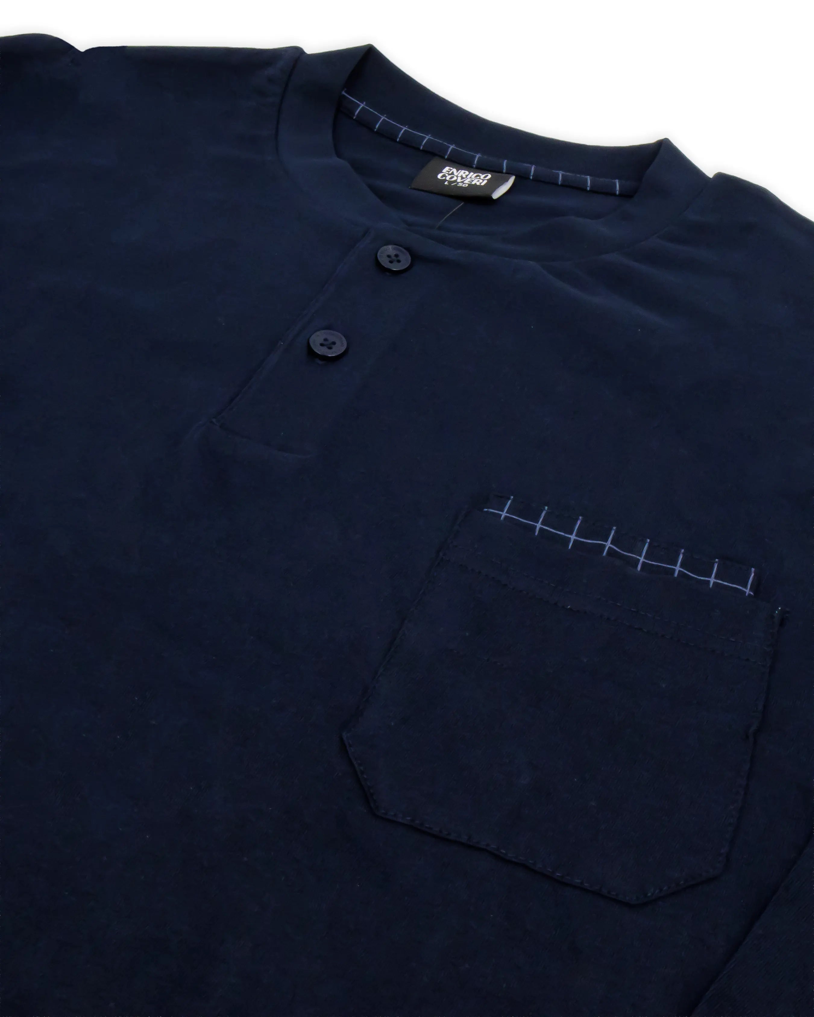 Pigiama da uomo in cotone Enrico Coveri EP1255