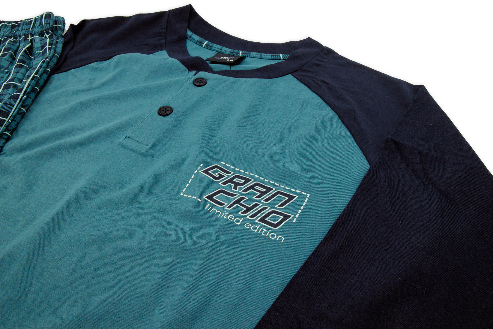 Pigiama da uomo in cotone Il Granchio GP1110