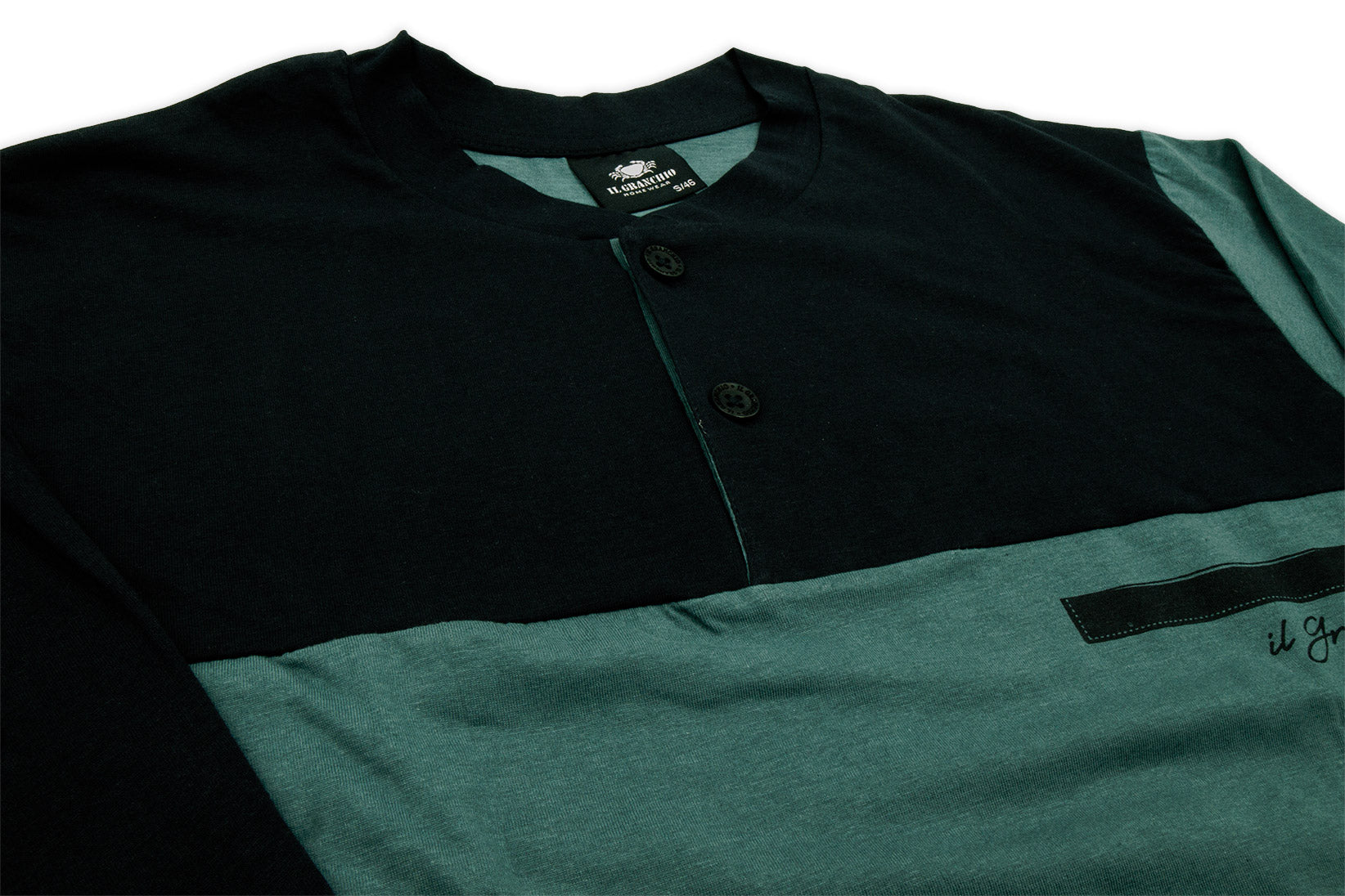 Pigiama da uomo in cotone Il Granchio GP1113