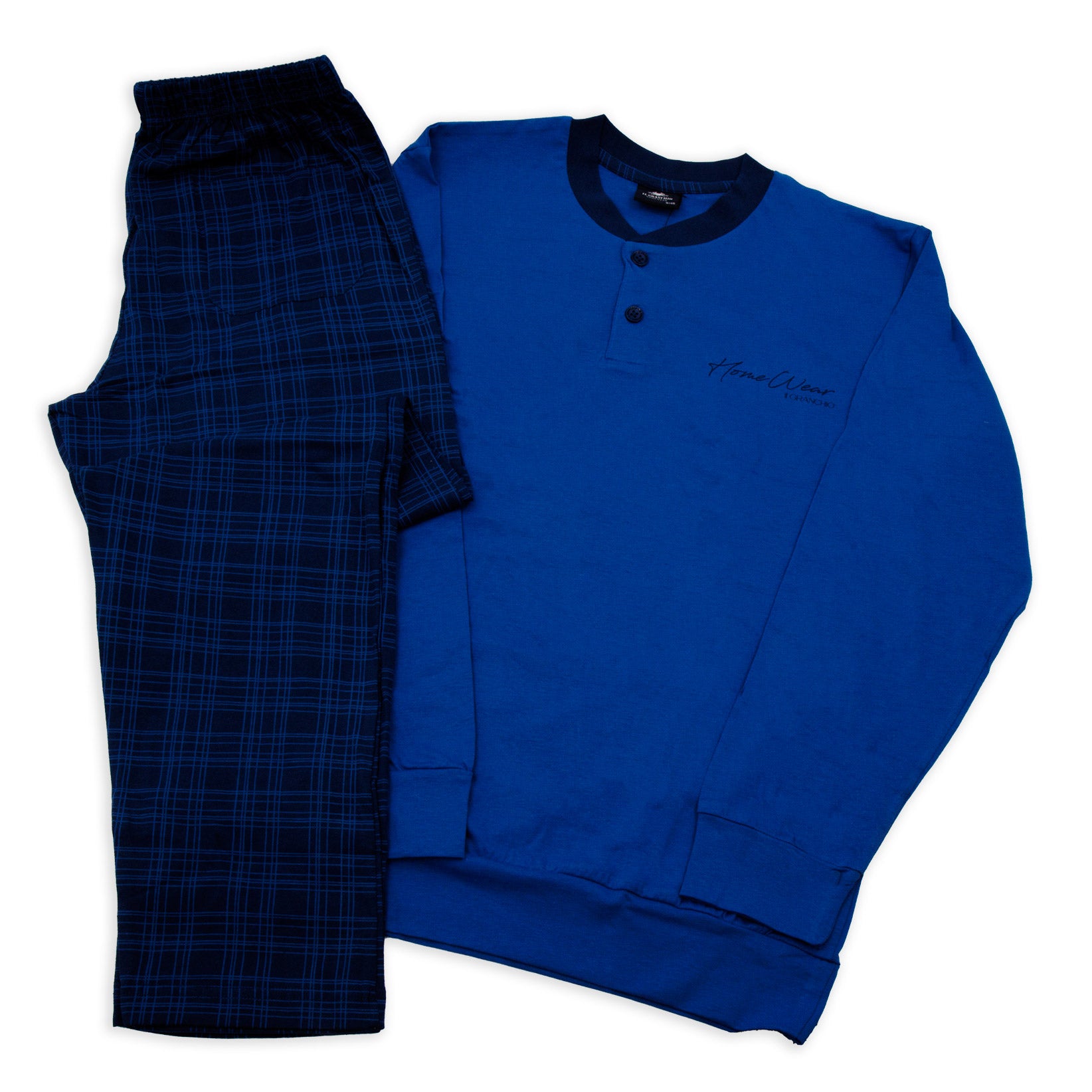 Pigiama da uomo in cotone Il Granchio GP1114