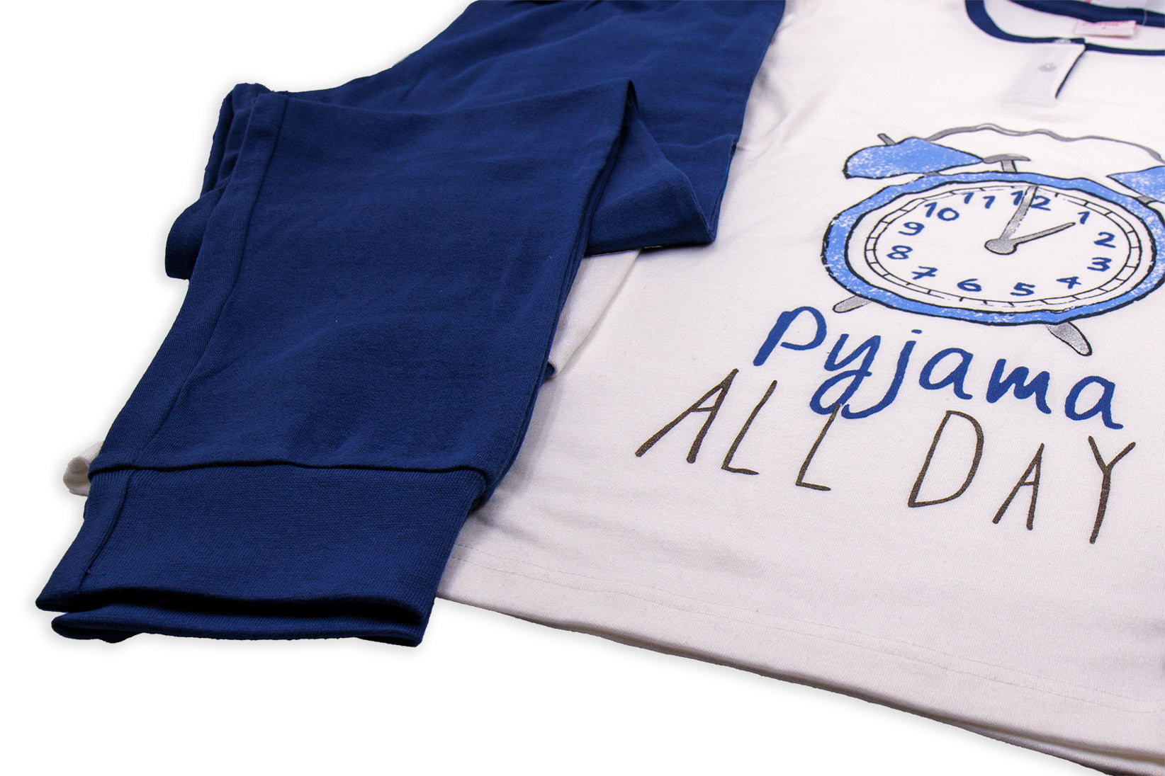 Pigiama da donna in cotone interlock Il Granchio GP6070