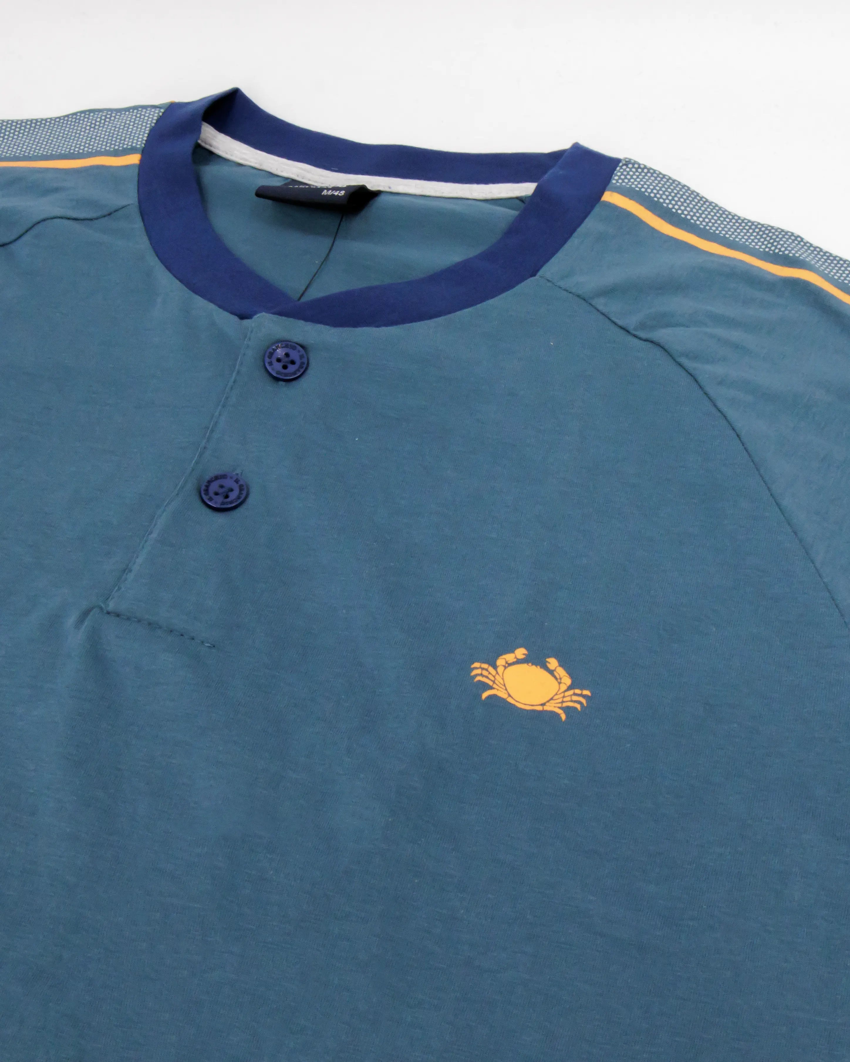 Pigiama corto da uomo in cotone Il Granchio GP1157