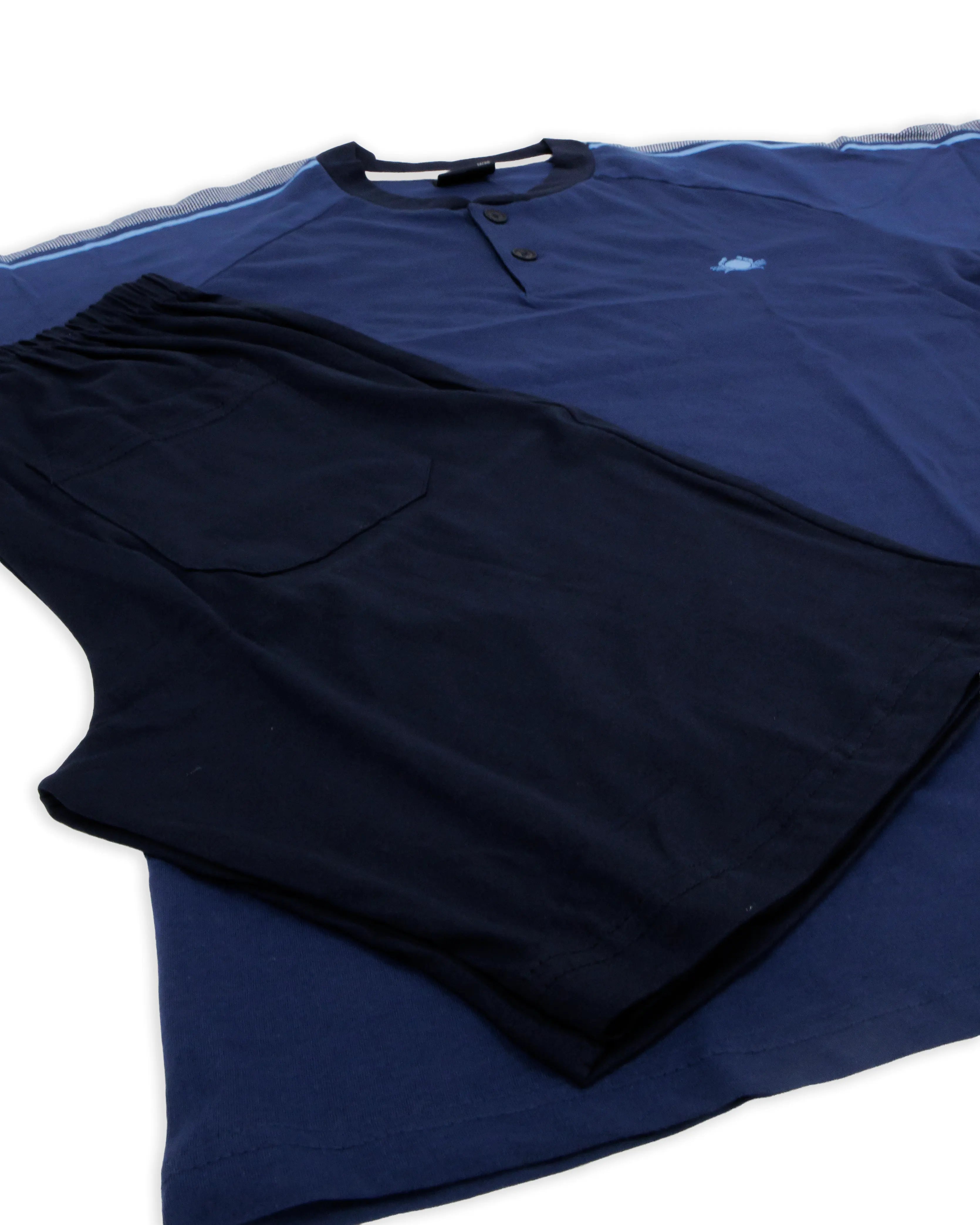 Pigiama corto da uomo in cotone Il Granchio GP1157