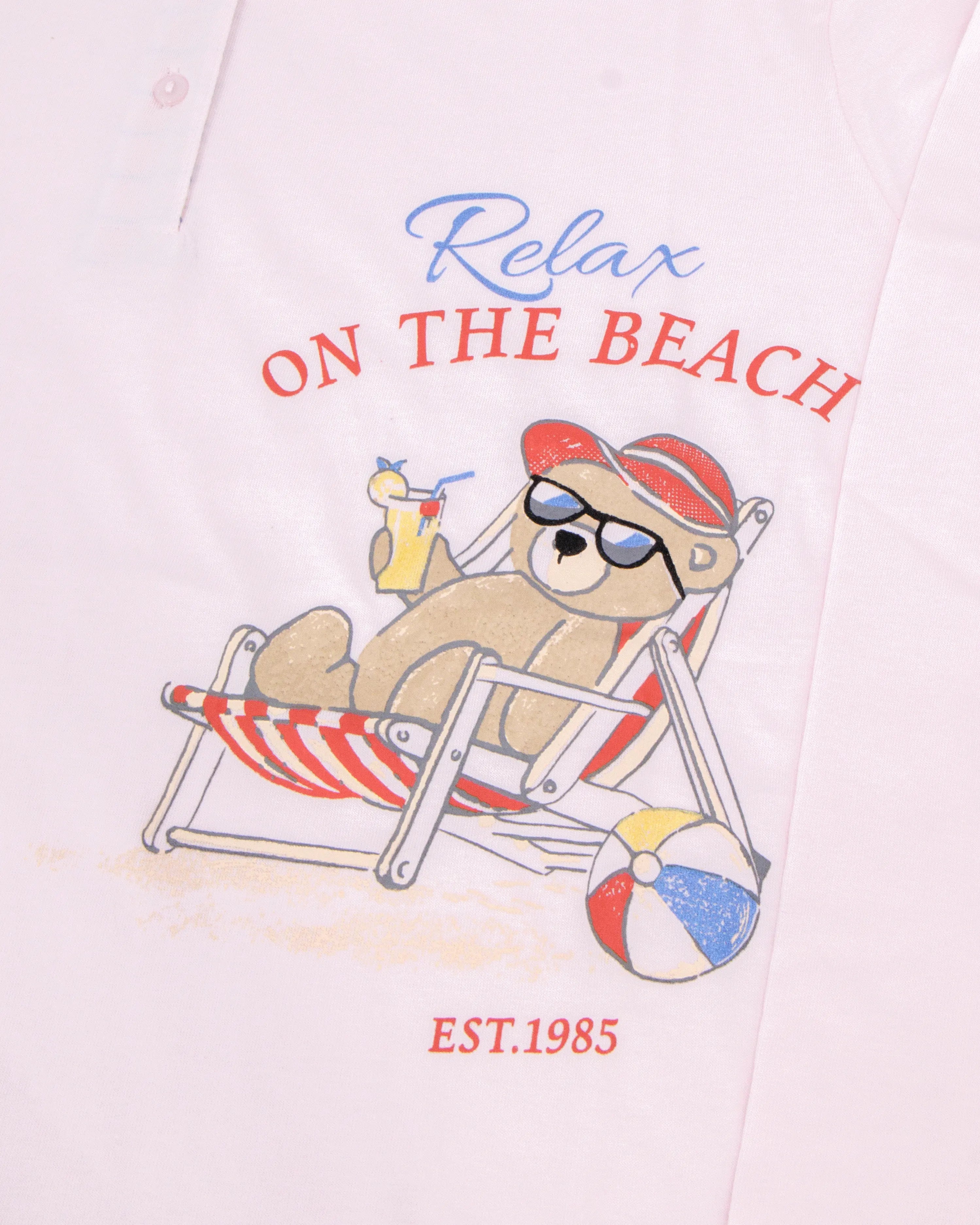 Pigiama lungo da donna in cotone Il Granchio GP5118