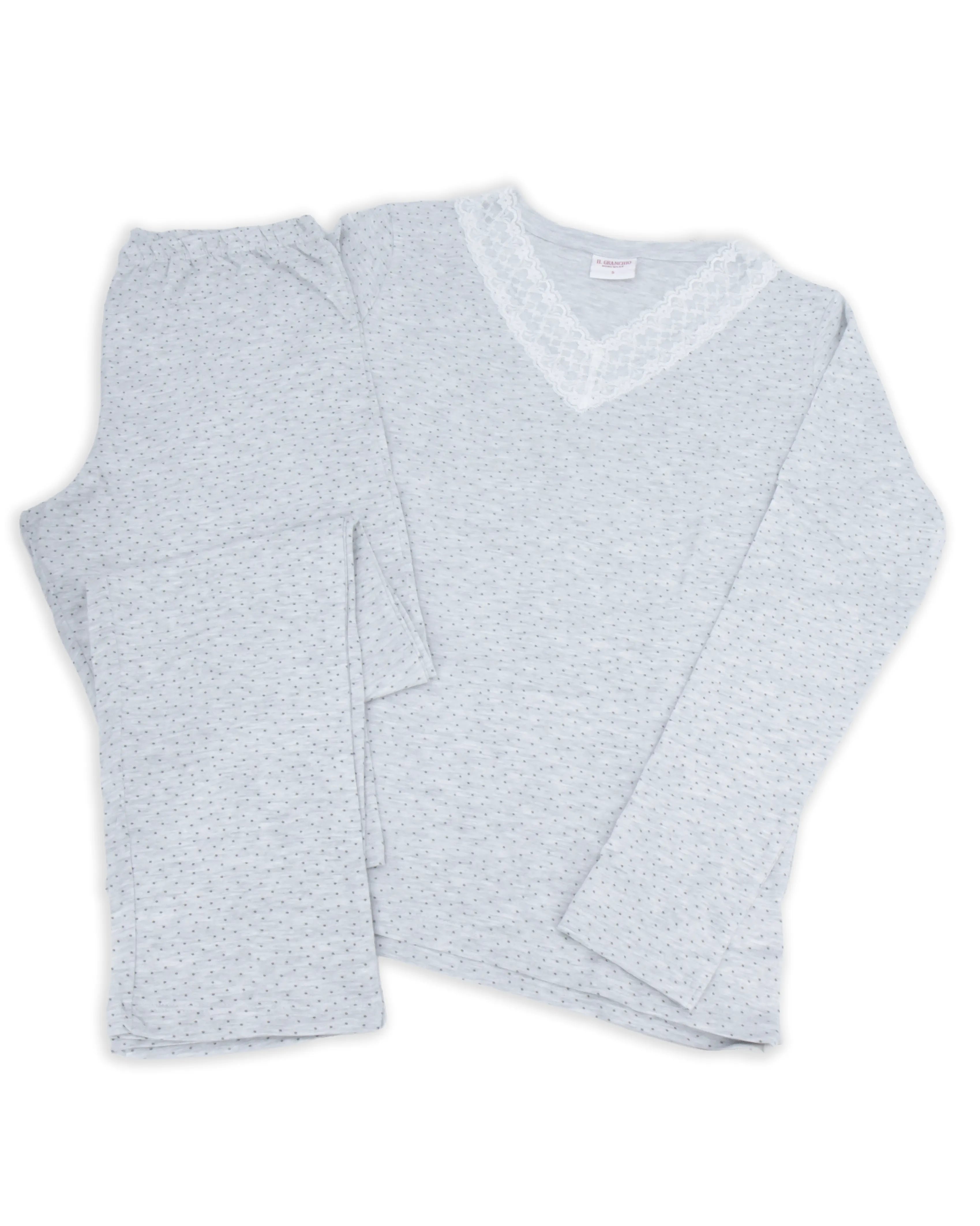 Pigiama da donna in cotone Il Granchio GP5117