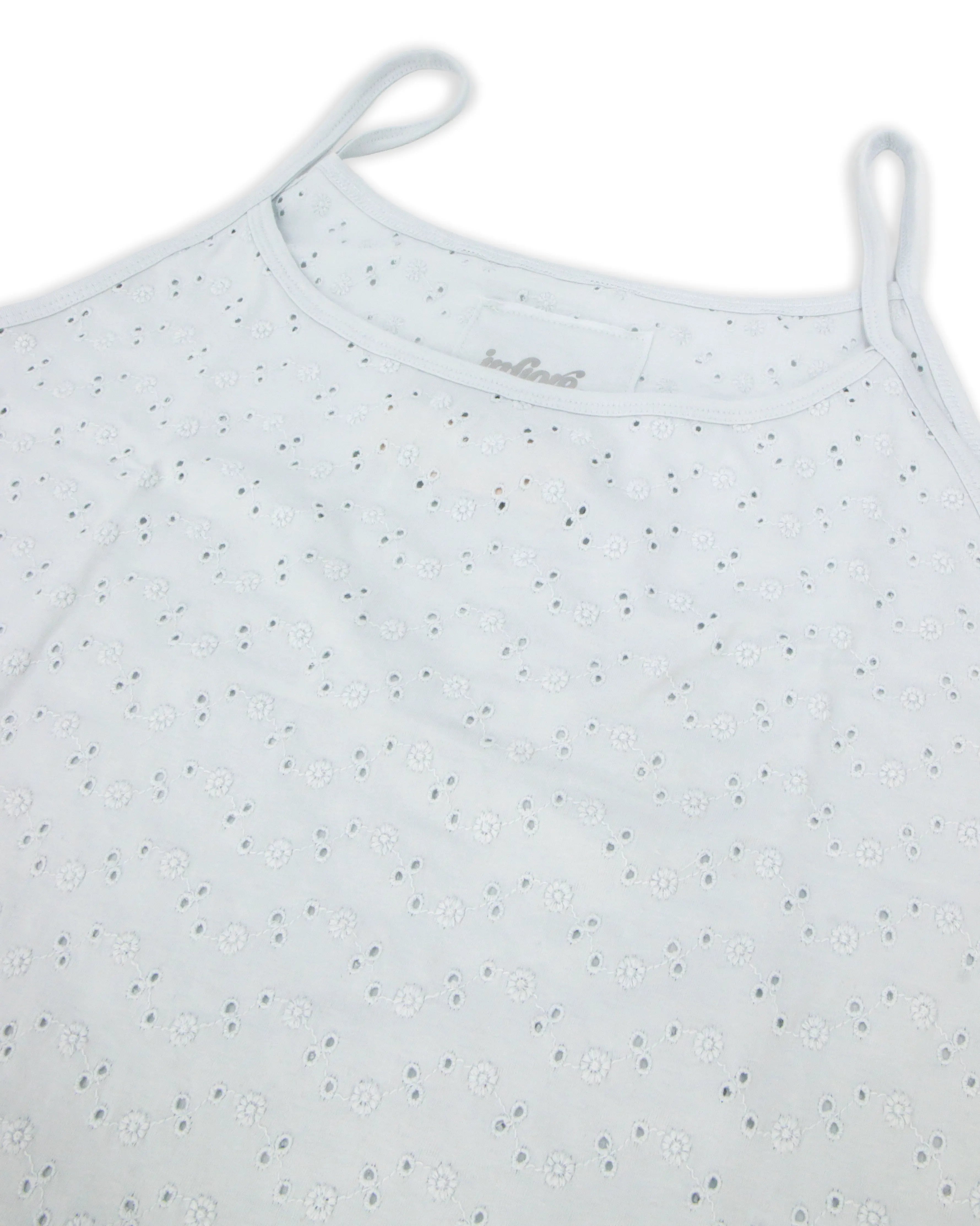 Pigiama da donna a spallina in puro cotone Infiore 65.4141