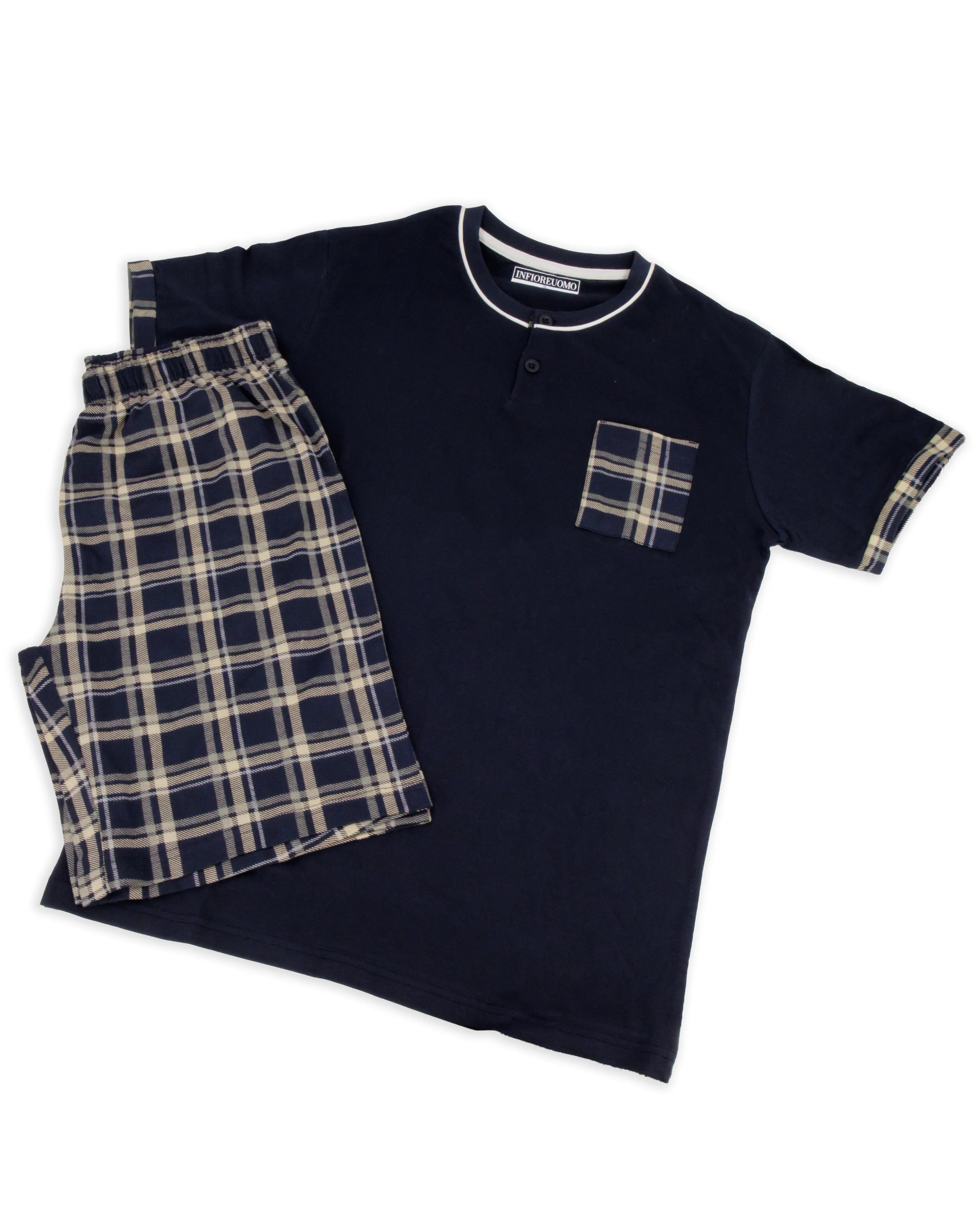 Pigiama da uomo a manica corta Infiore 75.4263