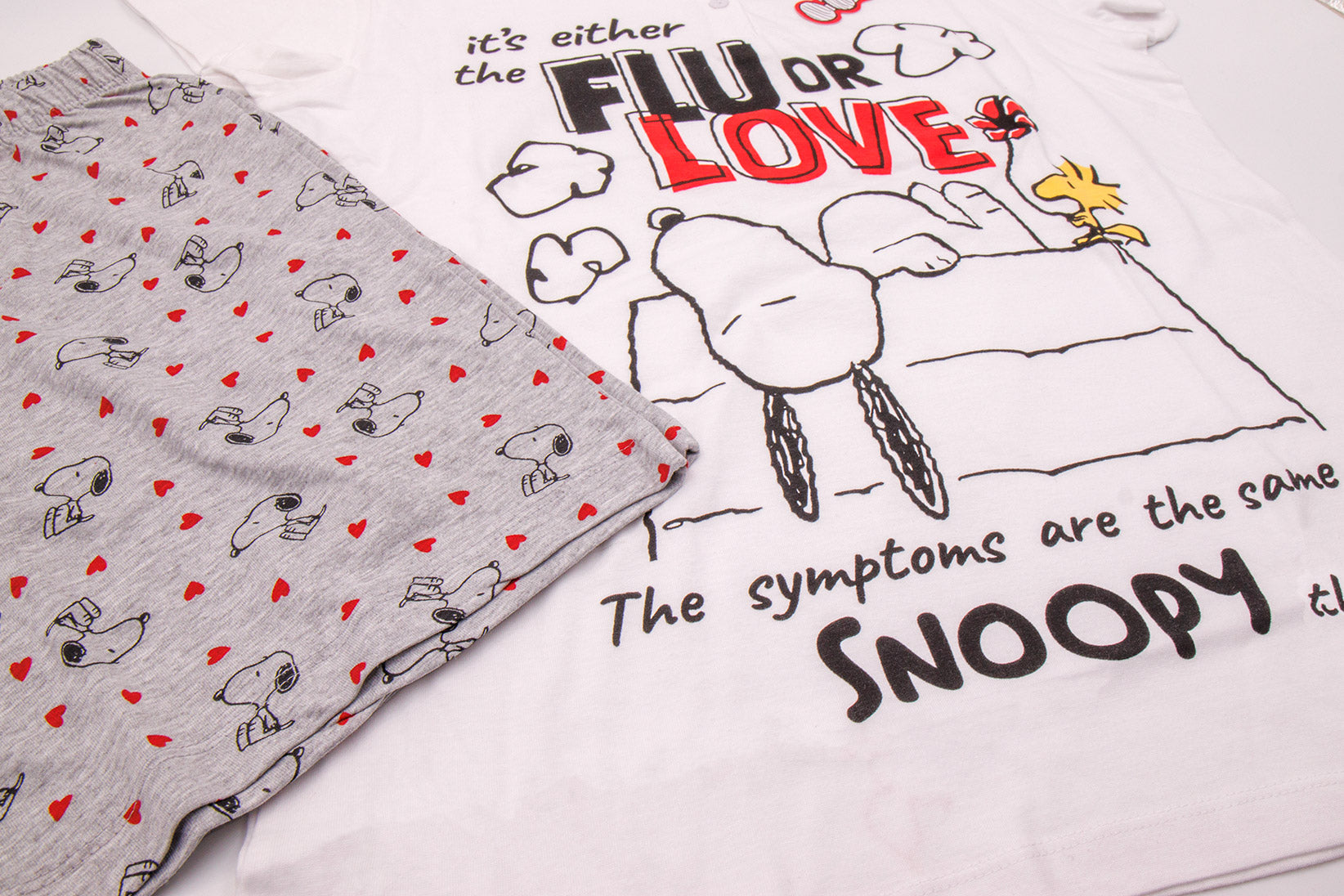 Pigiama a manica corta Sabor SND2657 "Snoopy"
