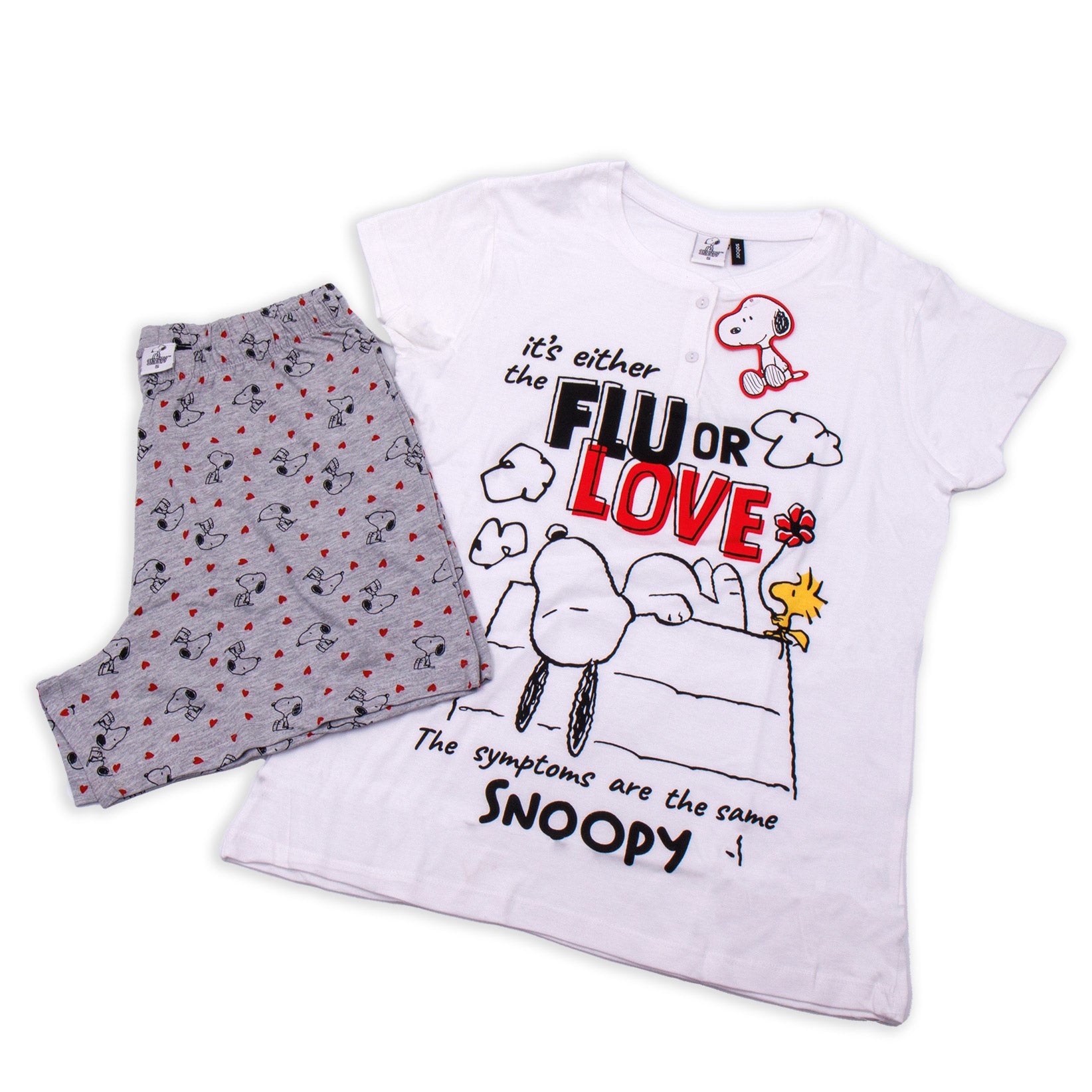Pigiama a manica corta Sabor SND2657 "Snoopy"