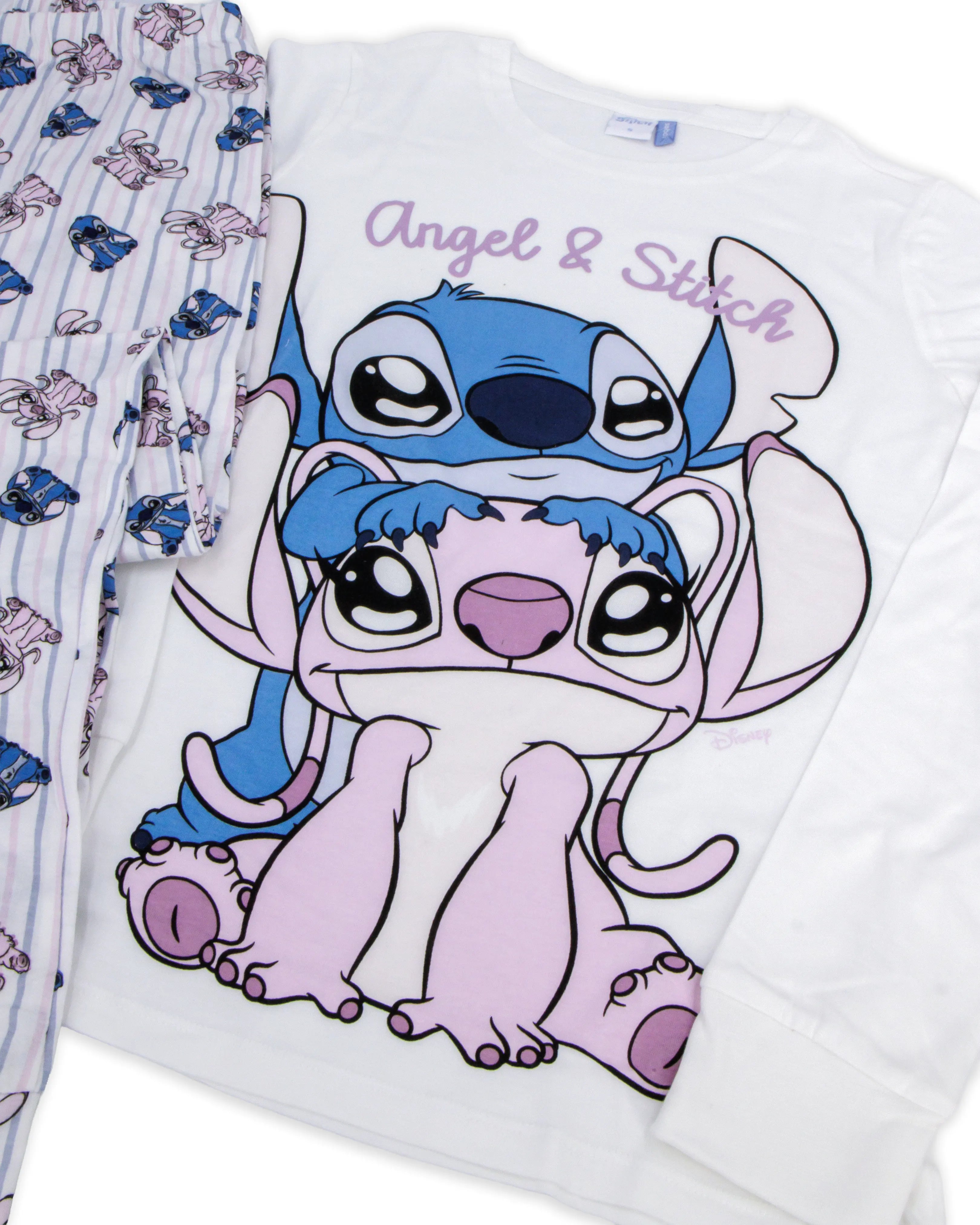 Pigiama da donna in cotone Sabor DYD3944 "Stitch"