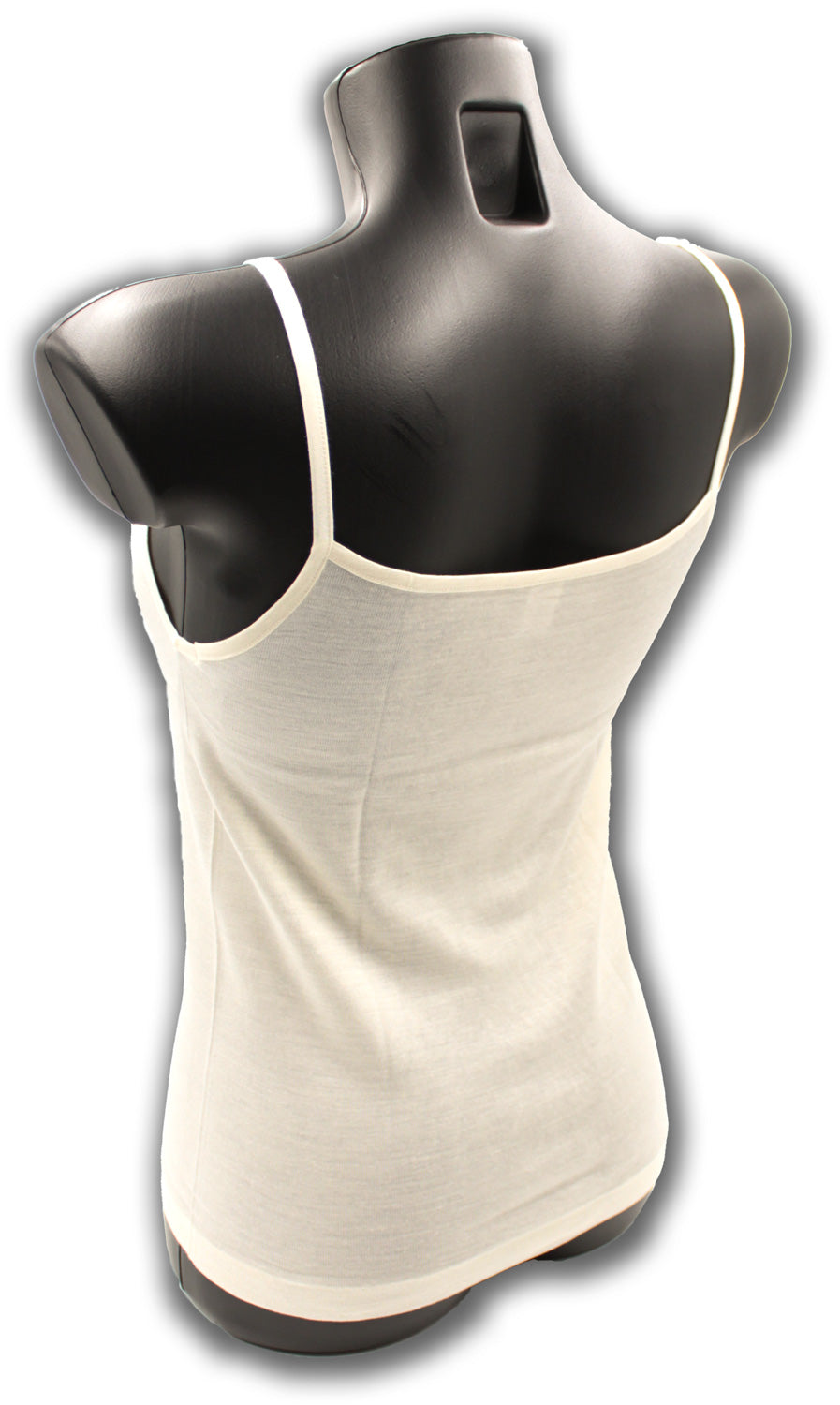 Top in microlana e pizzo macramè Ma.Re. 404