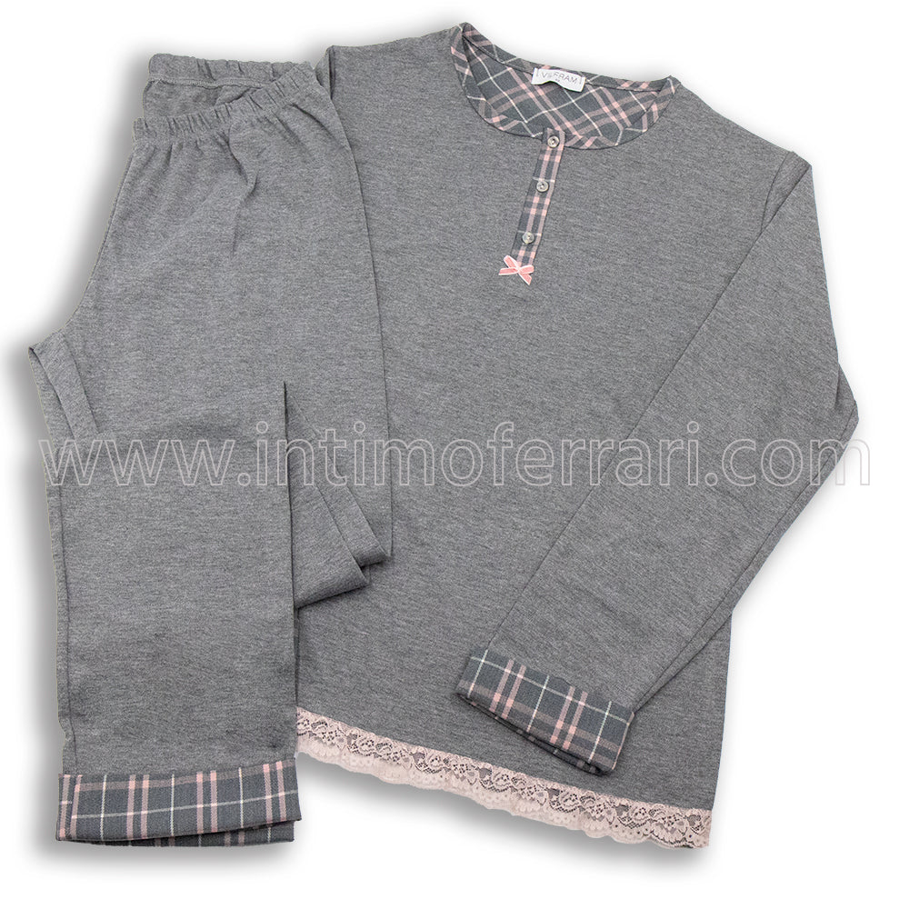 Pigiama in cotone interlock Vilfram 51137