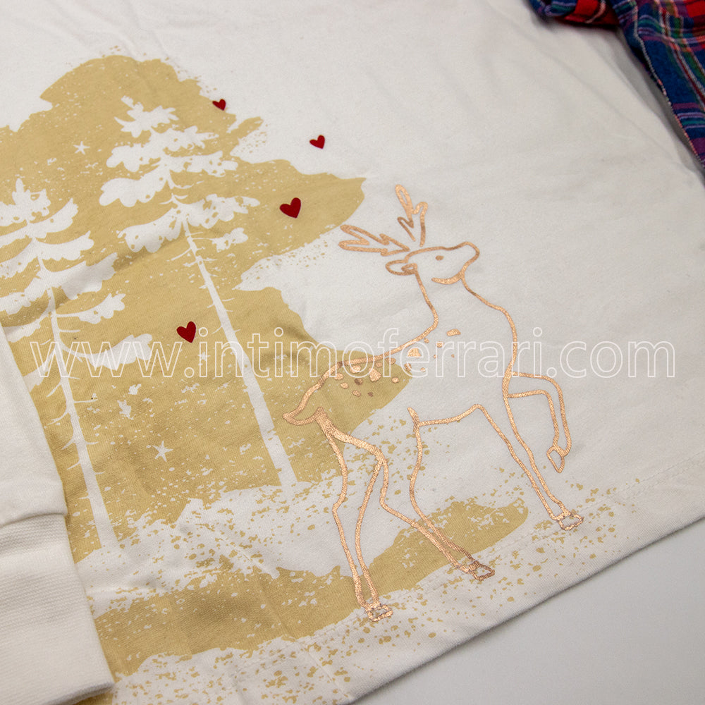 Pigiama in jersey di cotone Jadea 5171