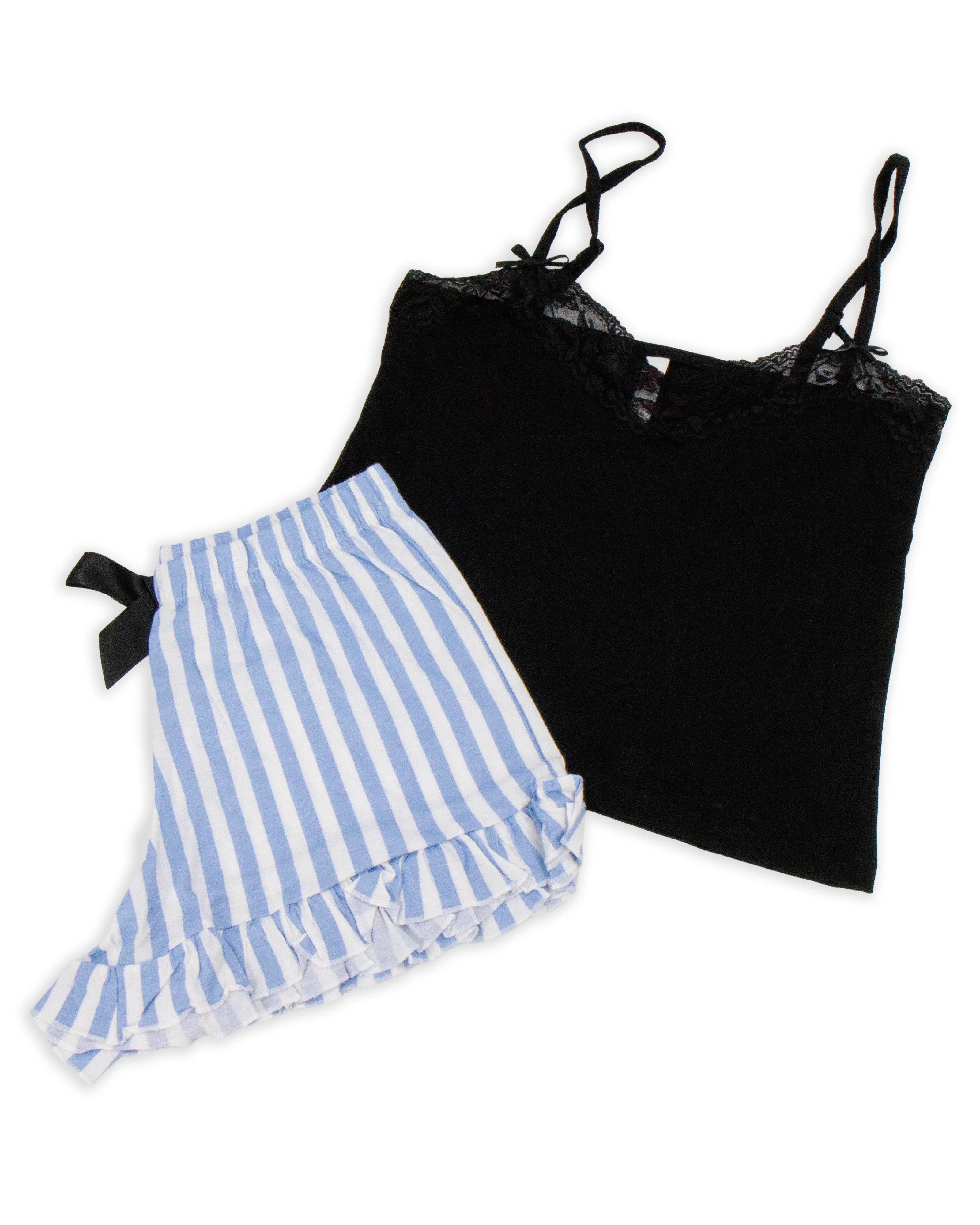 Pigiama corto da donna in cotone Love and Bra 103998