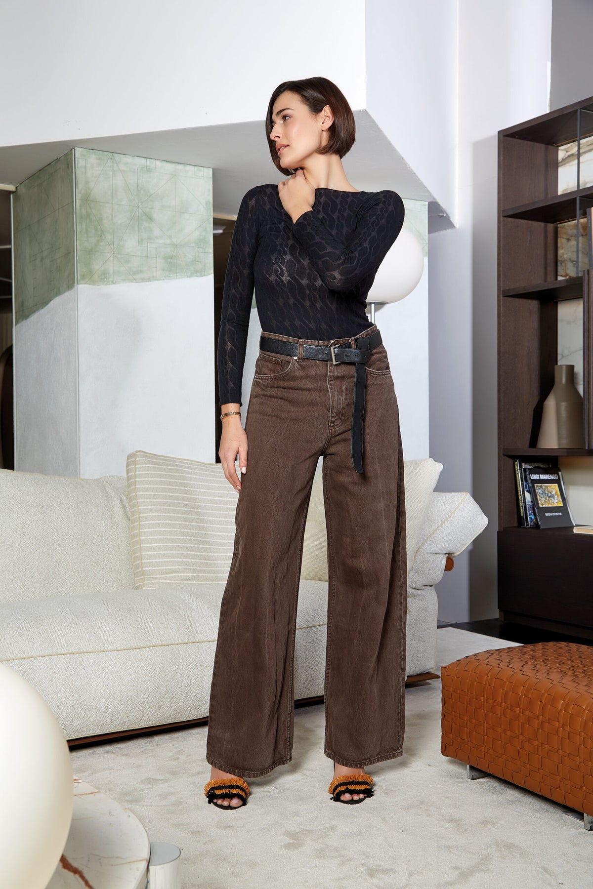 Maglia manica lunga in modal e cashmere Sublyme 1469