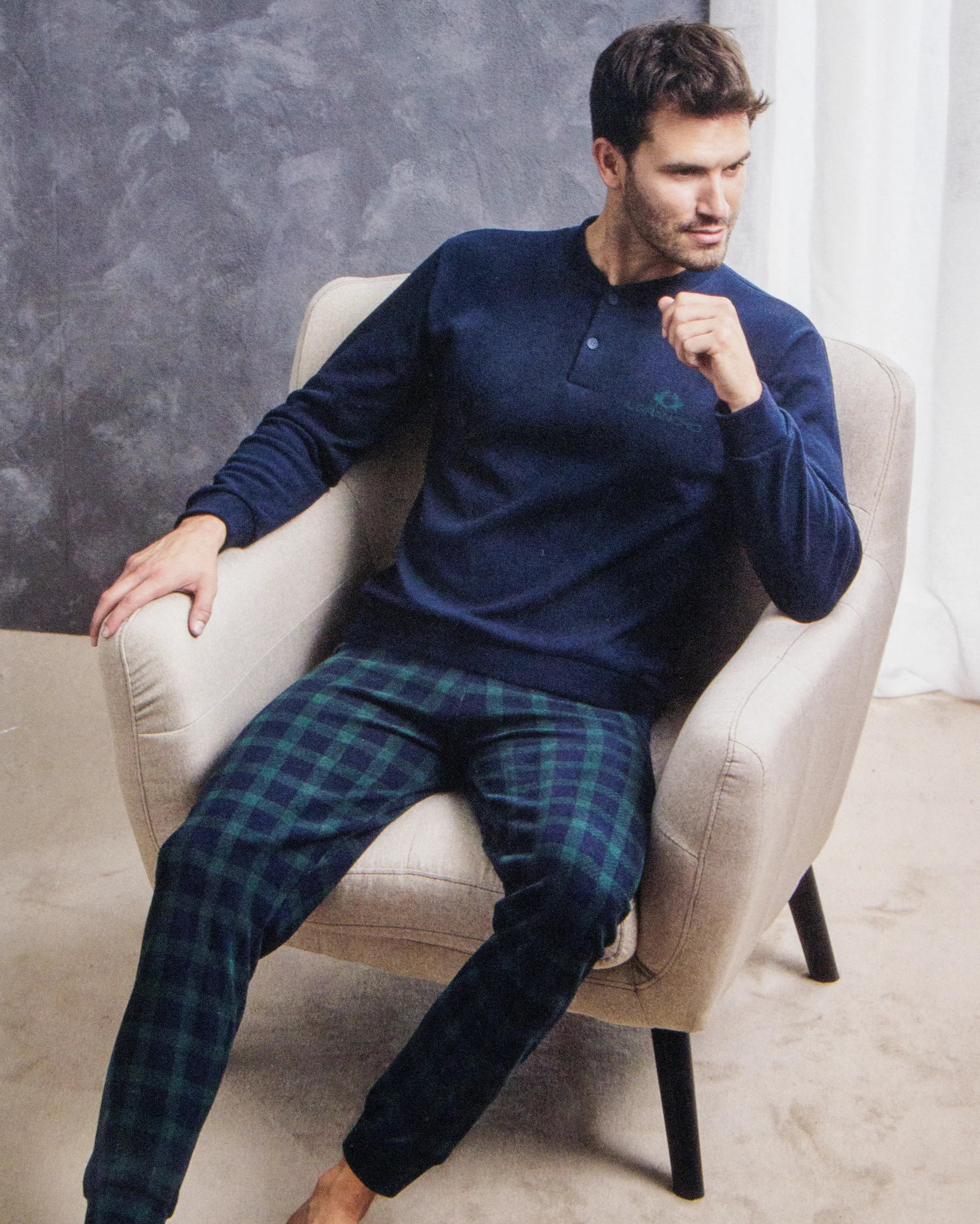 Pigiama da uomo in punto milano Il Granchio GP2101