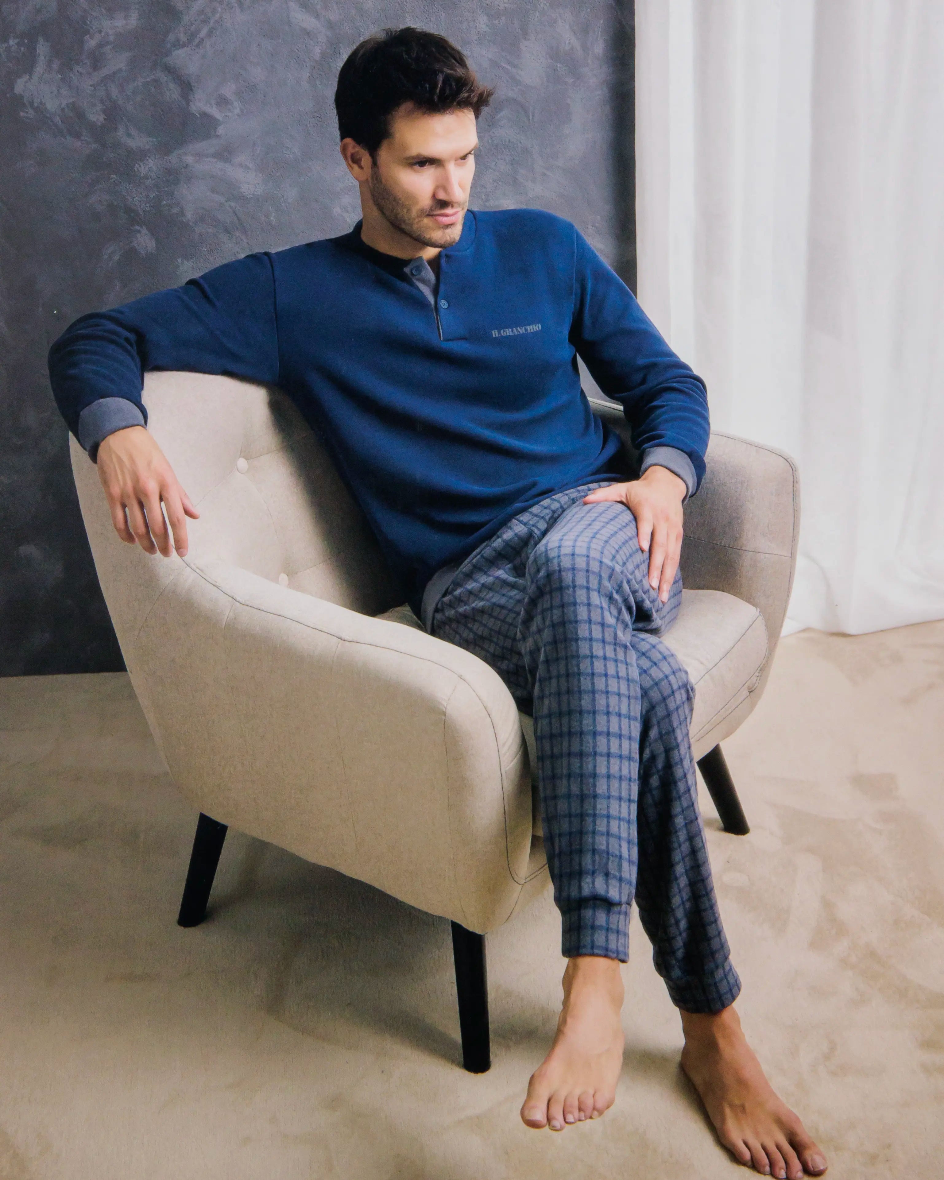 Pigiama da uomo in punto milano Il Granchio GP2107