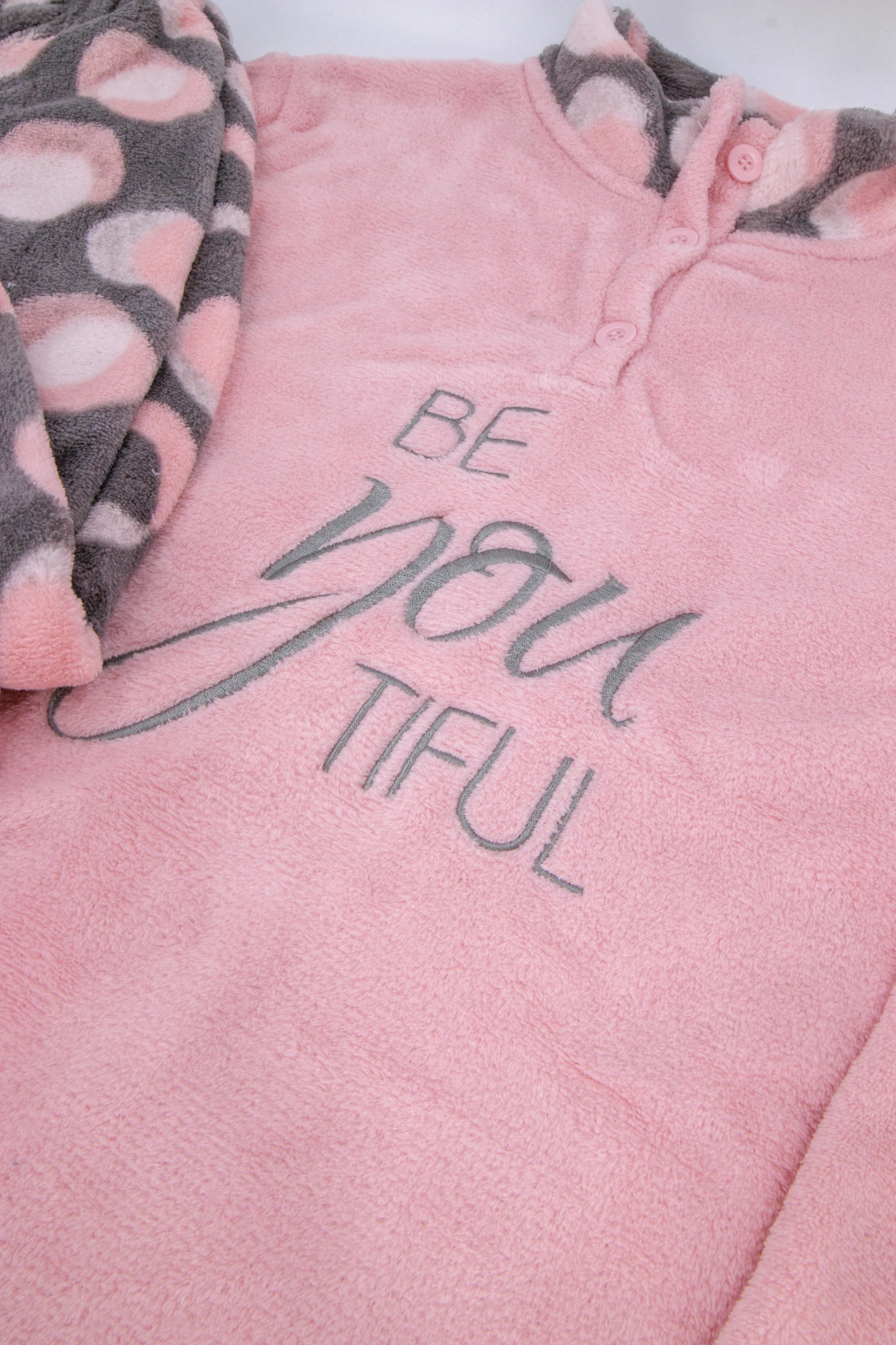 Pigiama in Coral Fleece Kissimo 25D23003