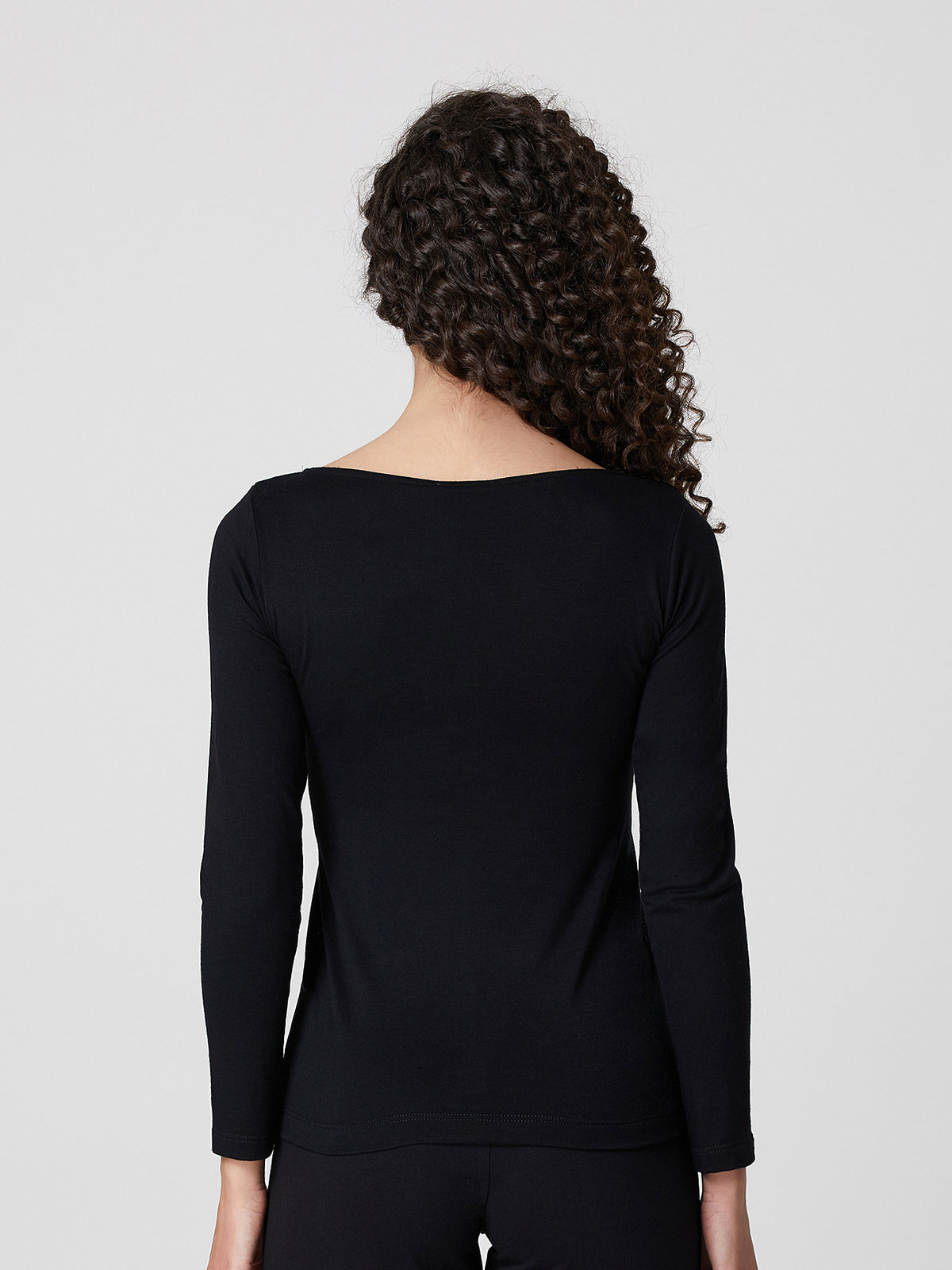 Manica Lunga a girocollo in vellutino Jadea 4831