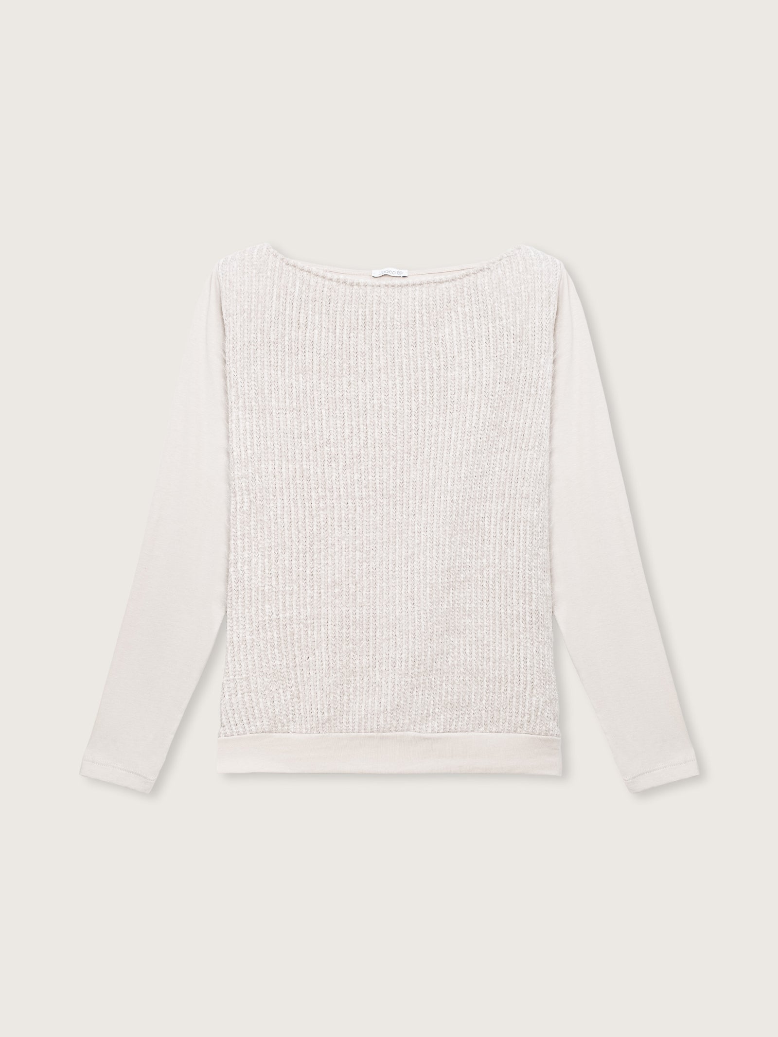 Maglia a manica lungo con scollo a barca Jadea 4863