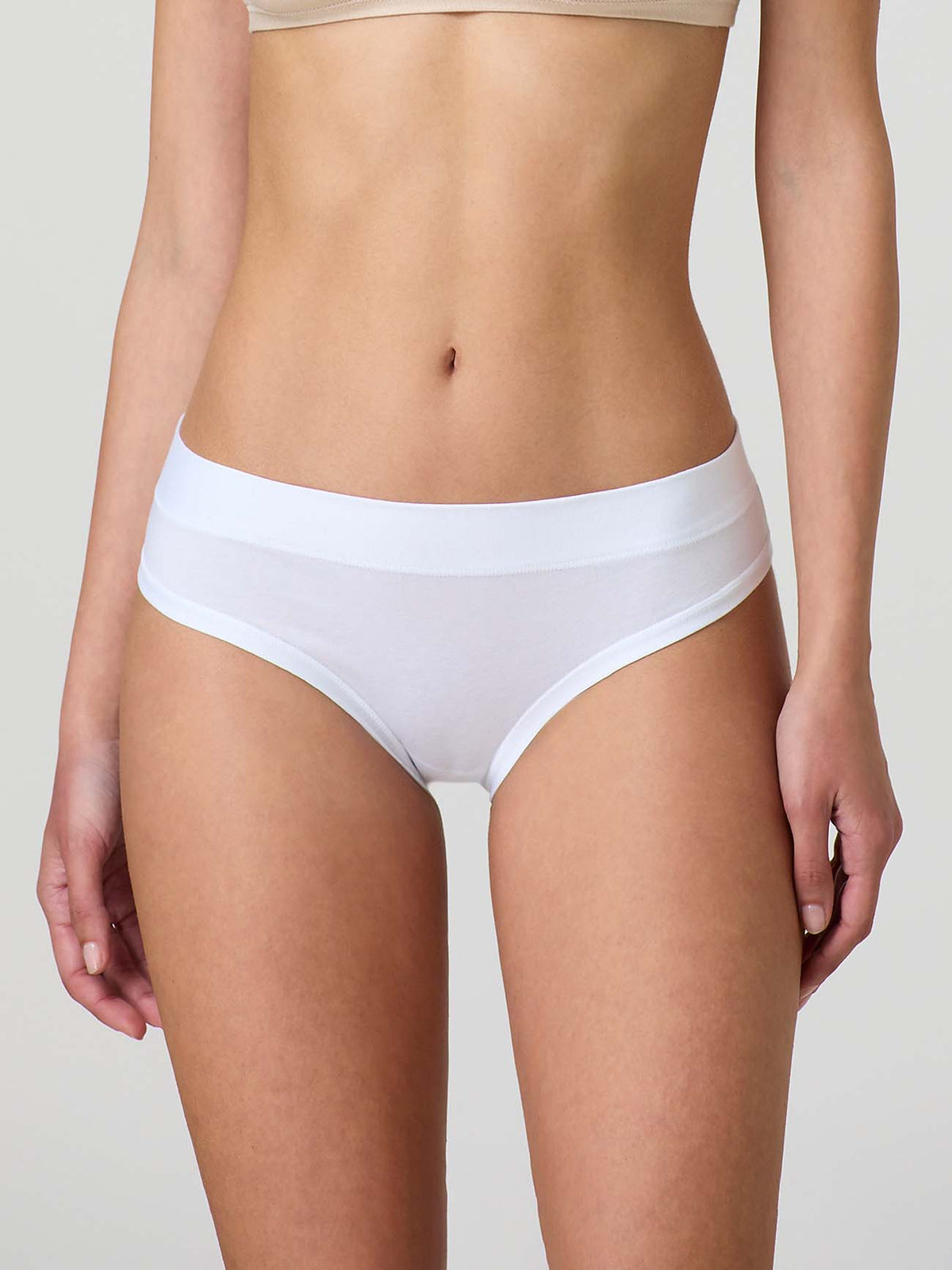 Slip con fasca alta in cotone e modal Jadea 503