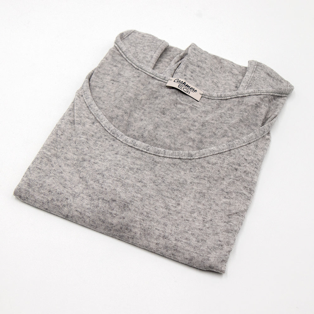 Canottiera a spalla larga in modal e cashmere Egi 5219