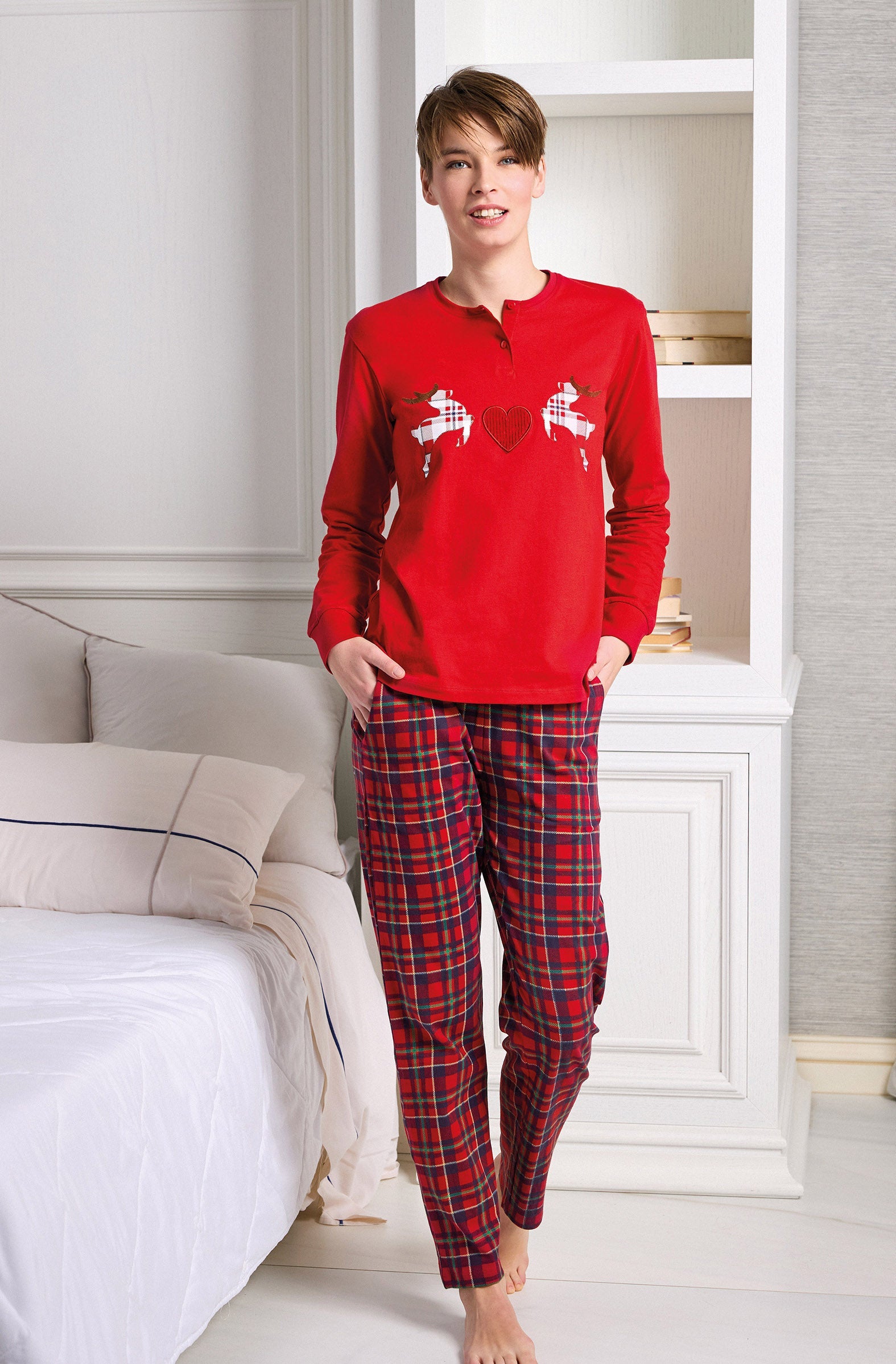 Pigiama In Jersey di cotone Jadea 5224