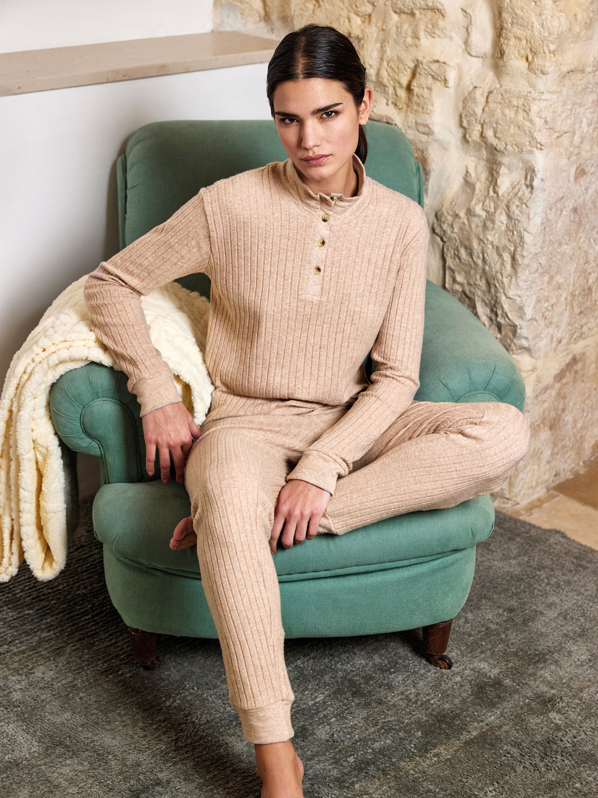 Pigiama in cotone interlock Jadea 5238