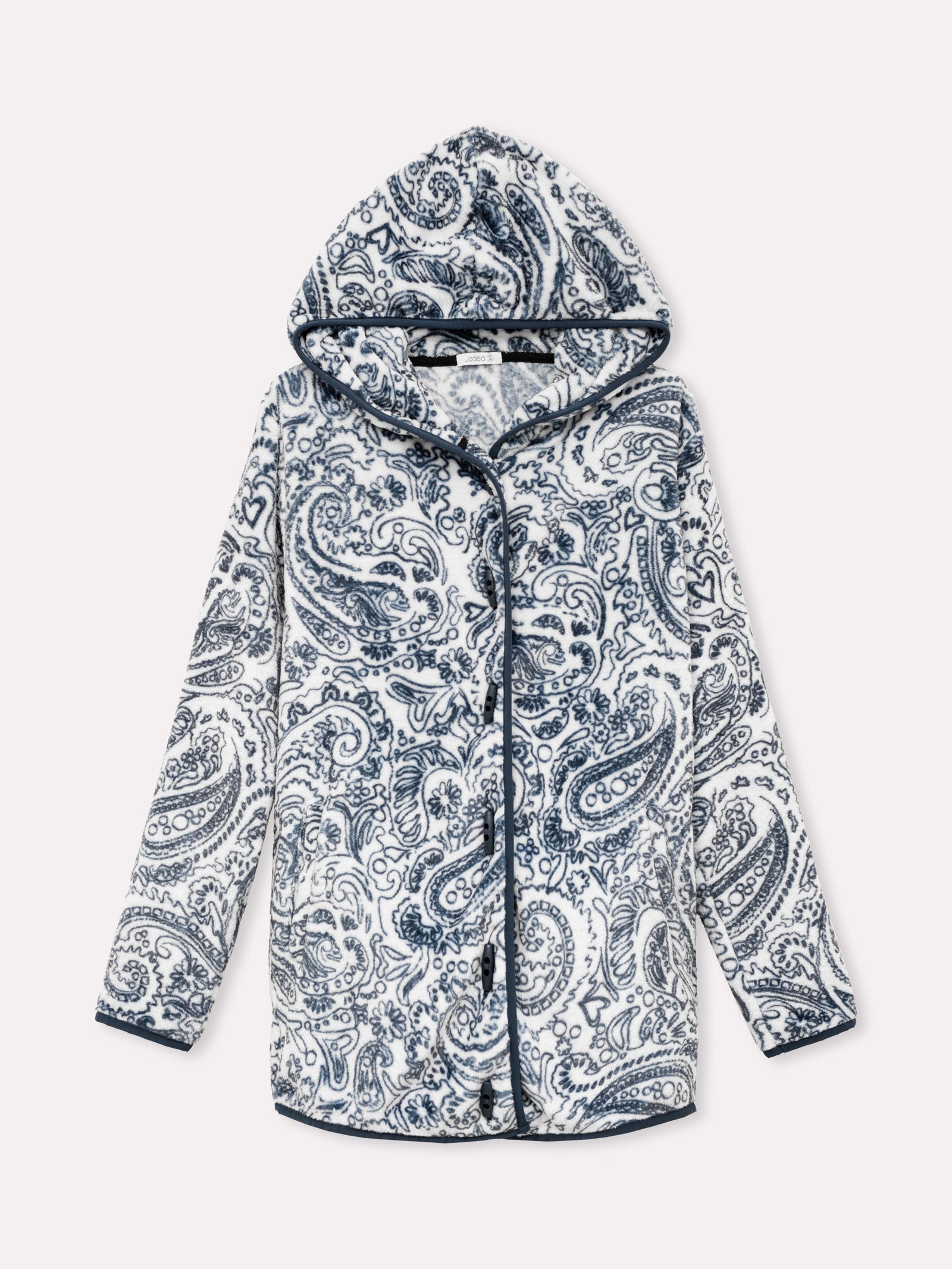 Giacca in coral fleece a fantasia Jadea 5243