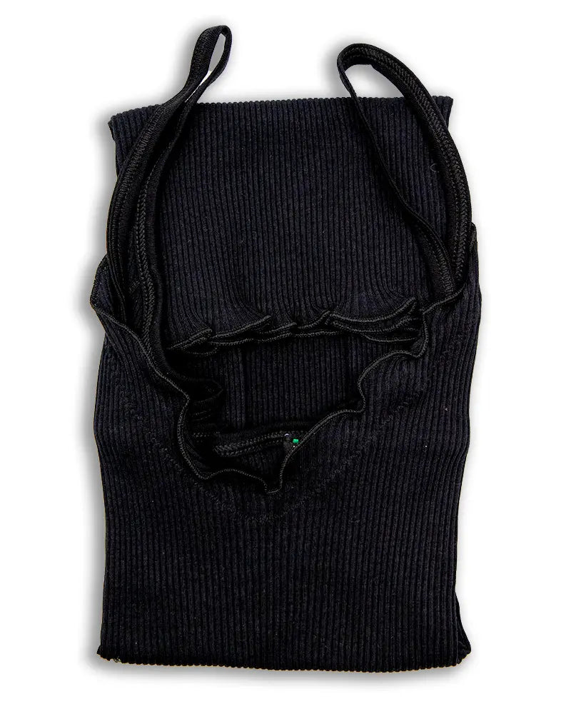 Canottiera a spalla fine in cotone Basic Cotton 601