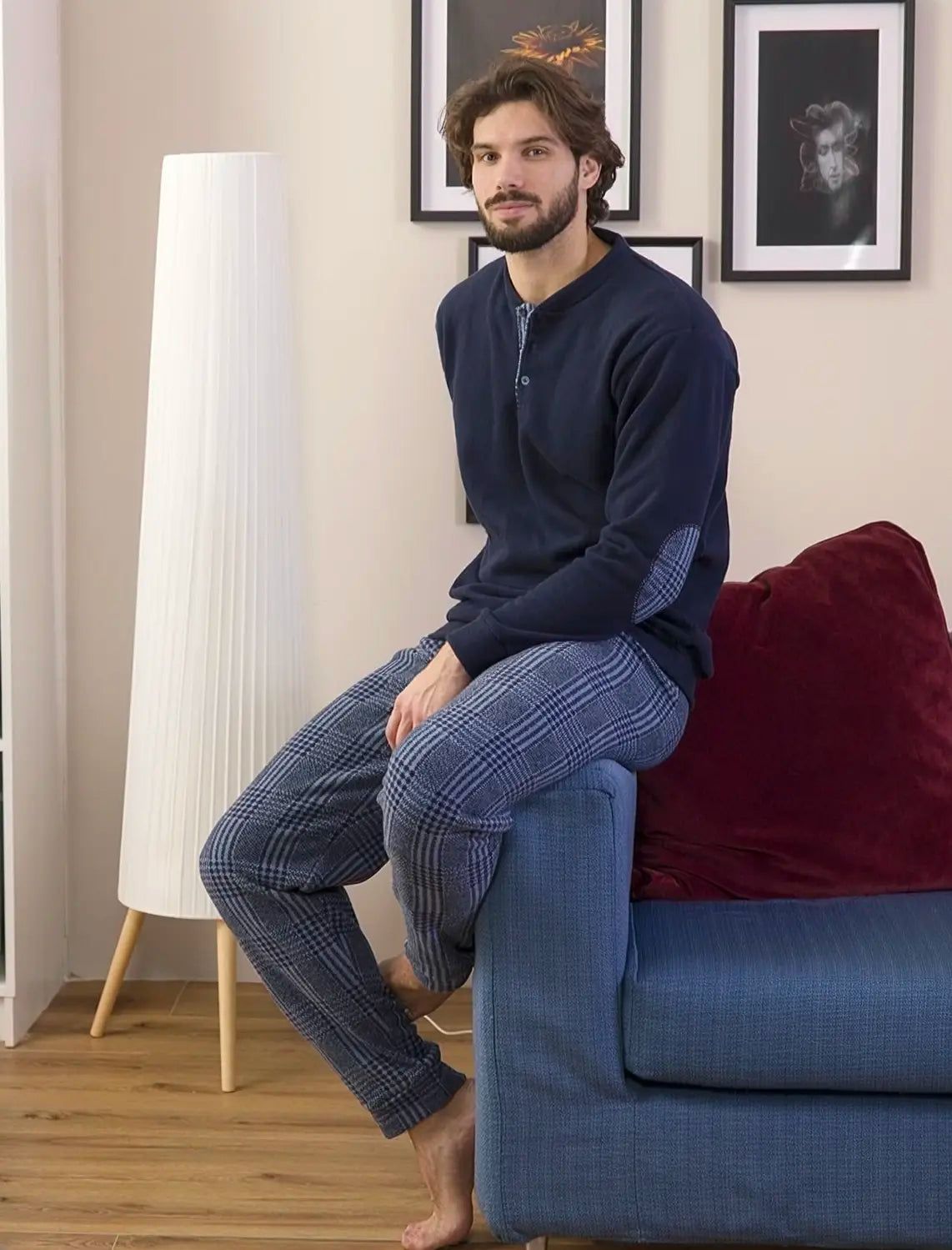 Pigiama da uomo in punto milano Gary 6301