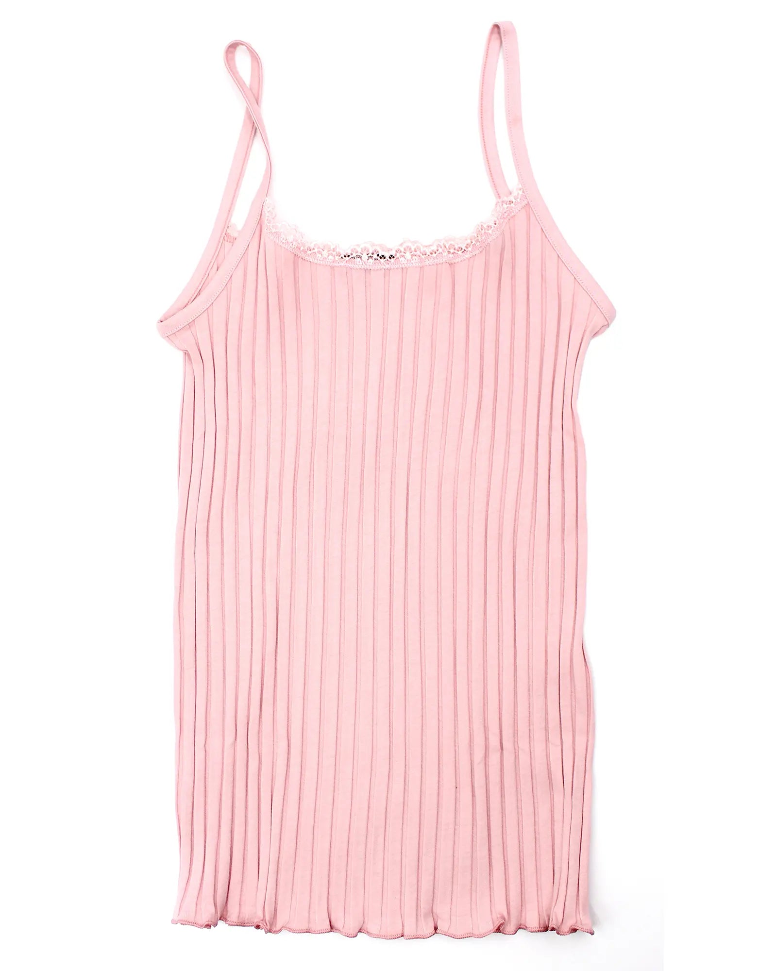 Canottiera a spalla fine in cotone Basic Cotton 6500